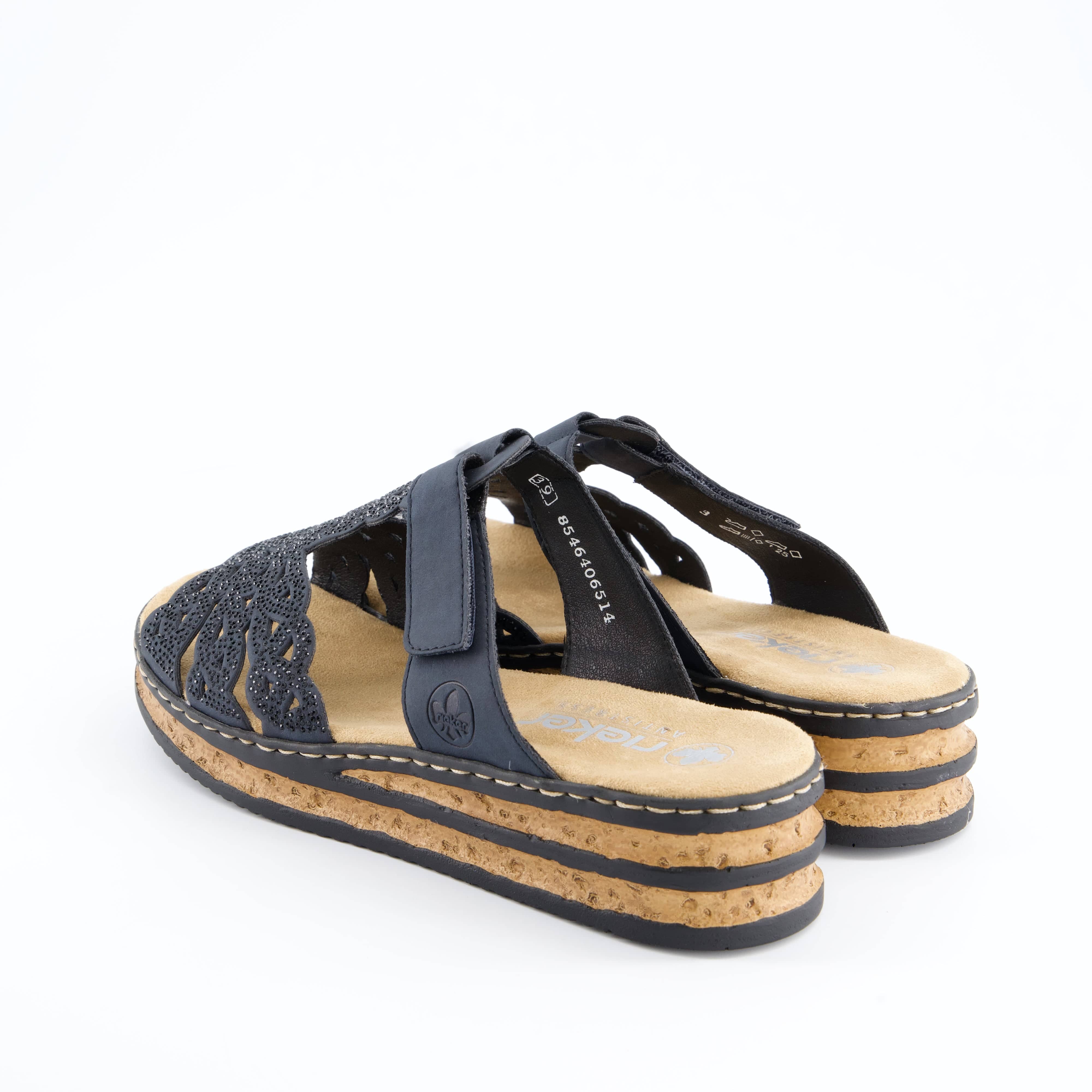 RIEKER Damenschuhe - Pantoffel Pantoffel