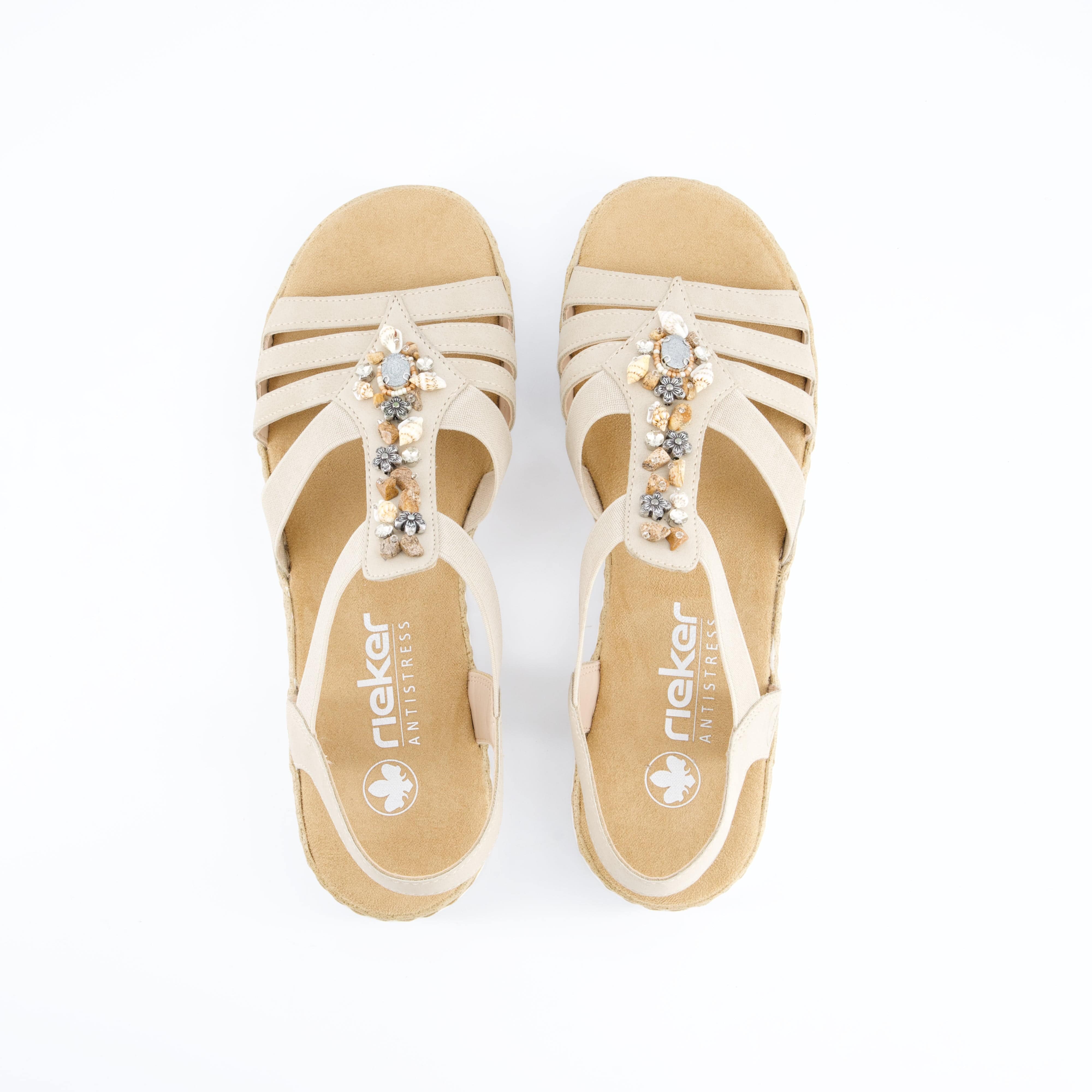 RIEKER Damenschuhe - Sandalen, Sandalen