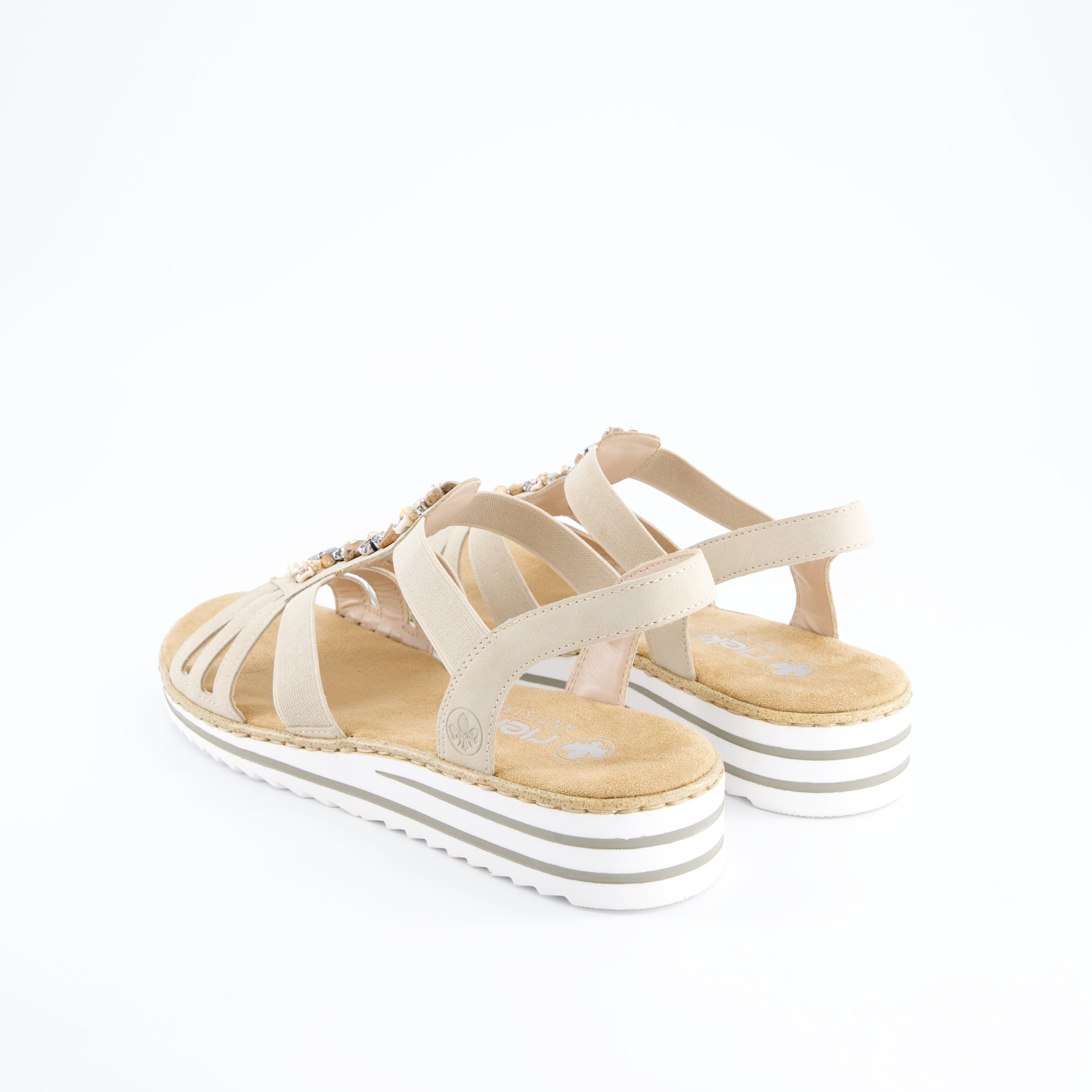 RIEKER Damenschuhe - Sandalen, Sandalen
