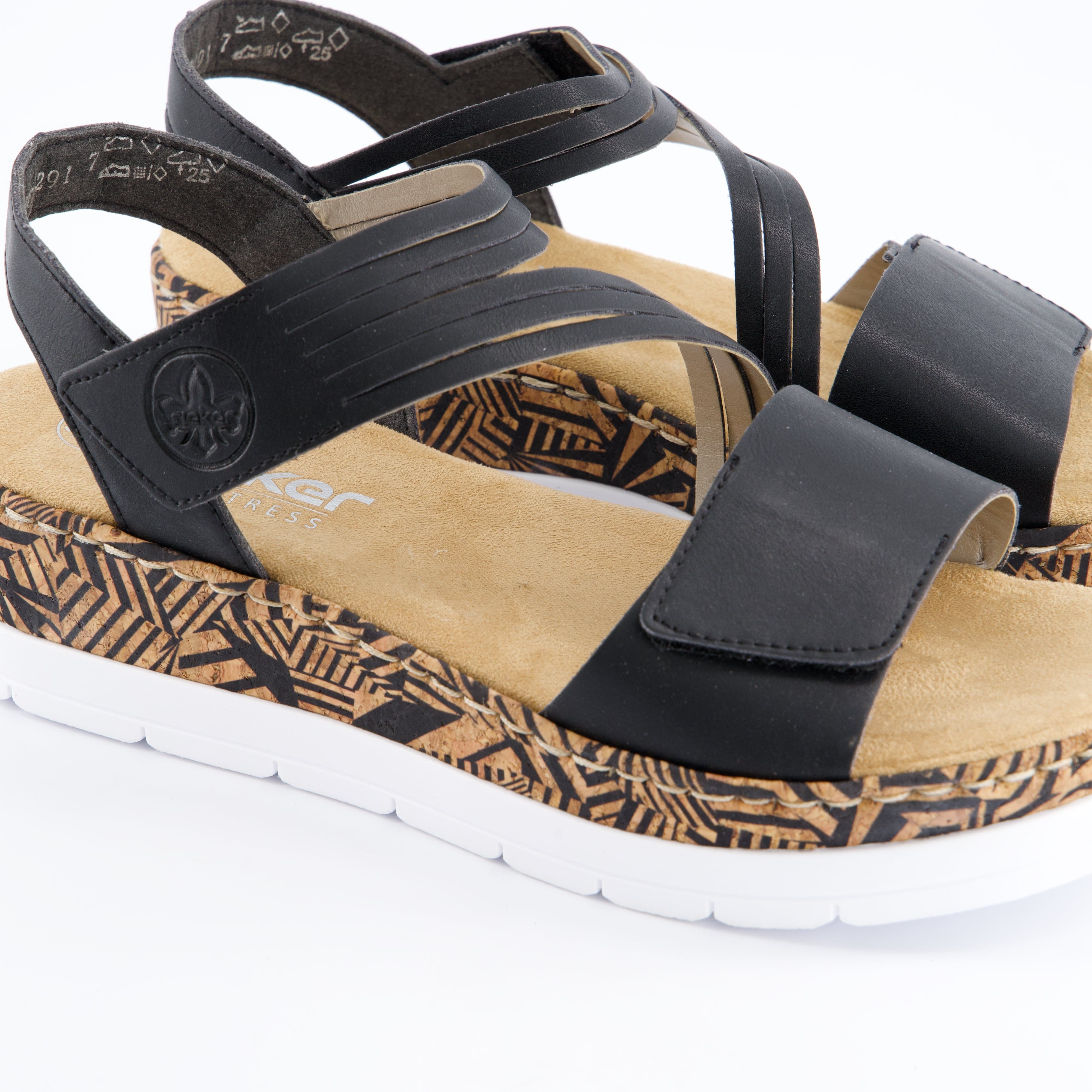 RIEKER Damenschuhe - Sandalen, Sandalen