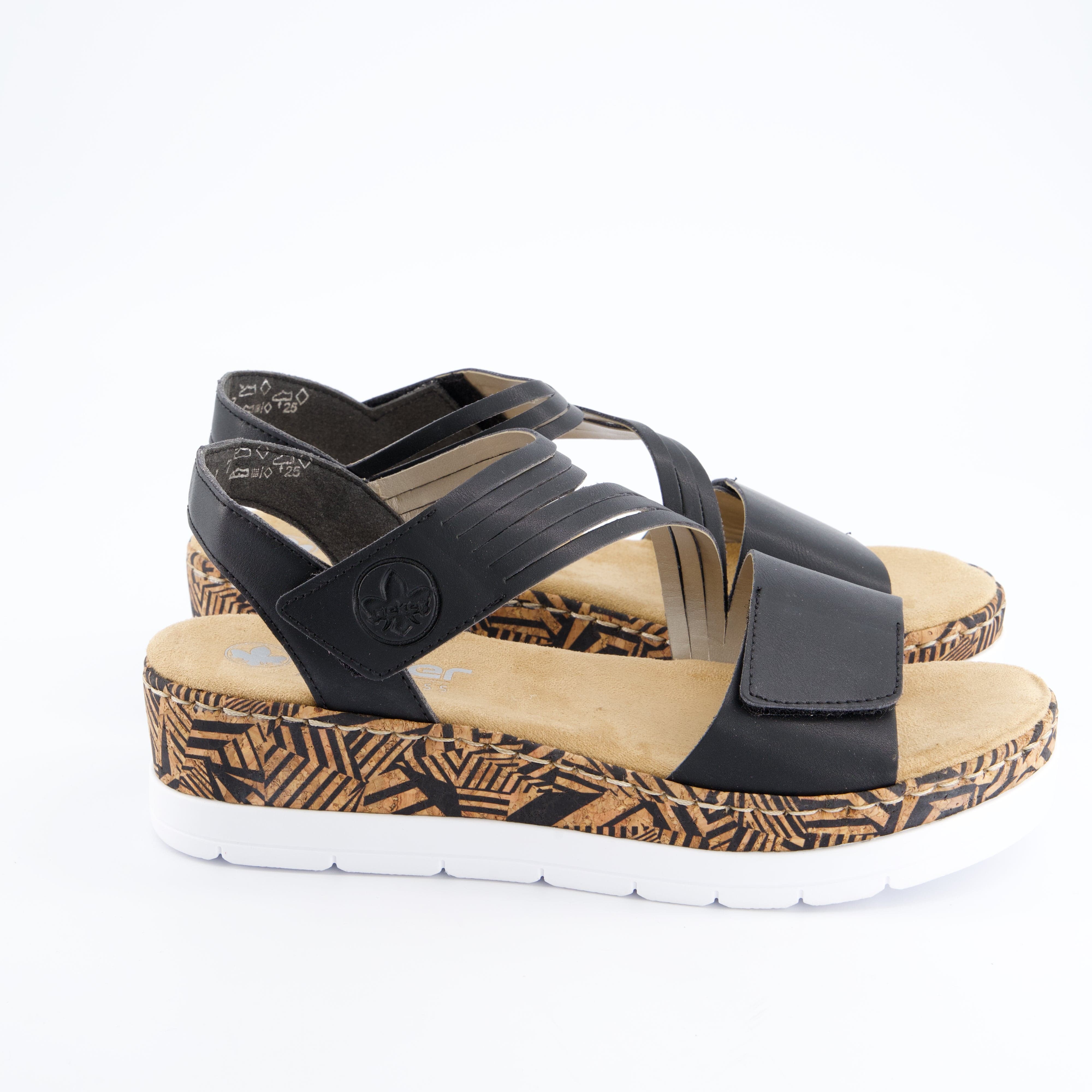 RIEKER Damenschuhe - Sandalen, Sandalen