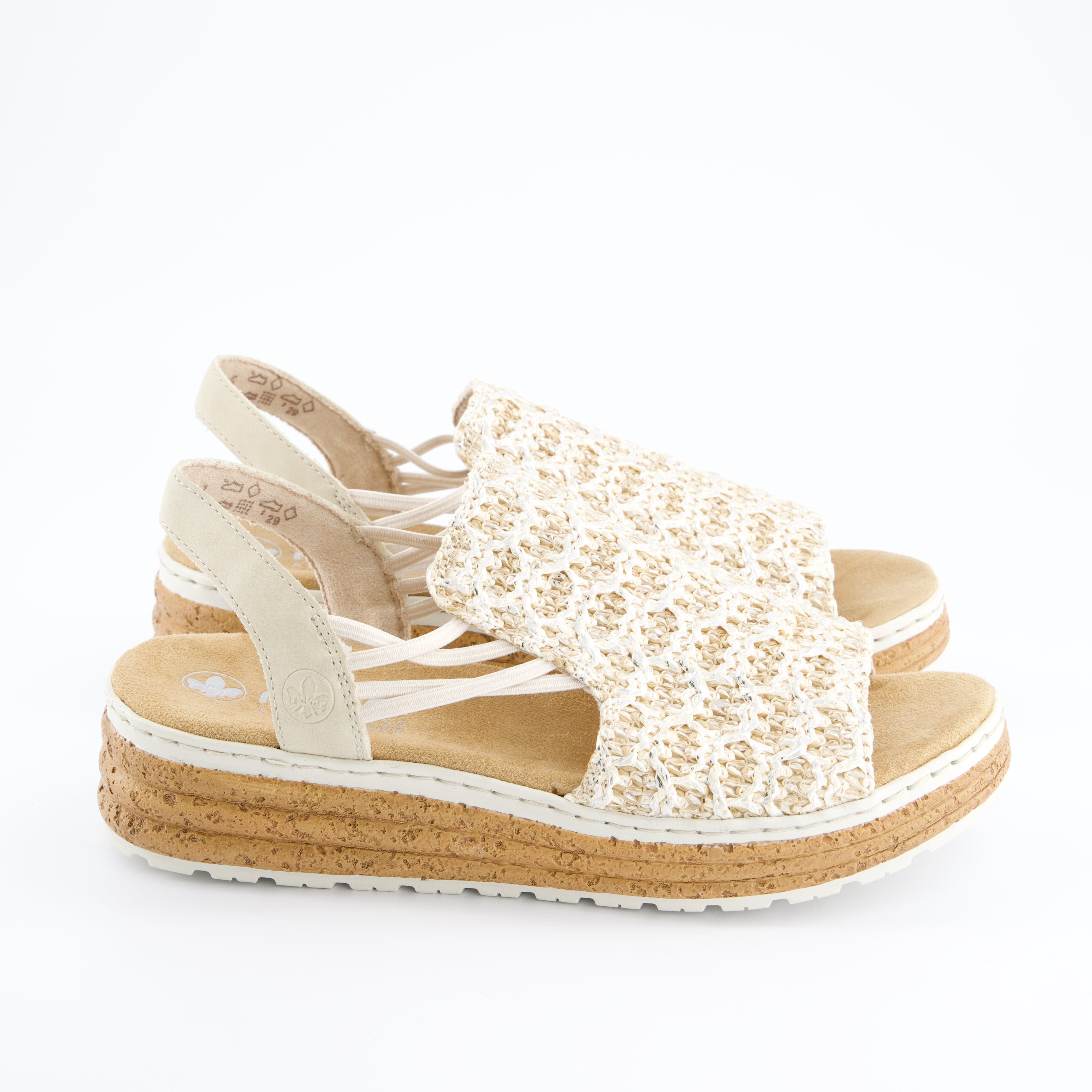RIEKER Damenschuhe - Sandalen, Sandalen