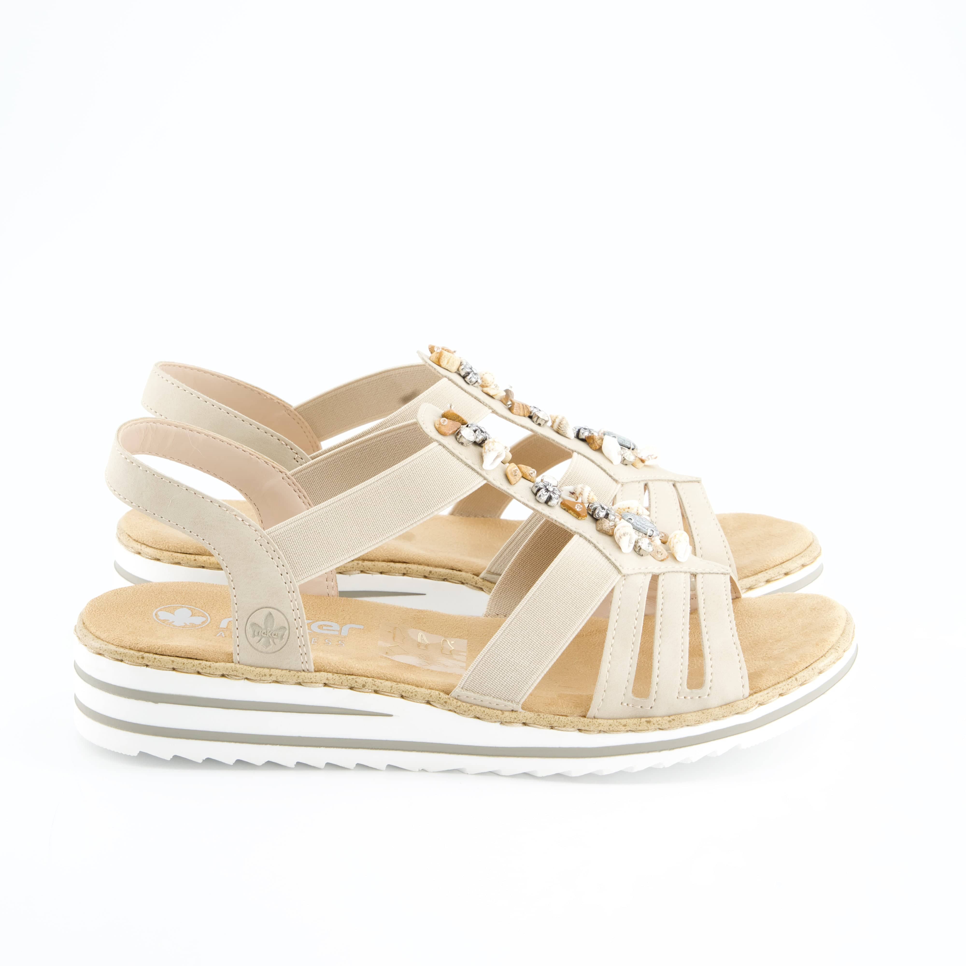RIEKER Damenschuhe - Sandalen Sandalen