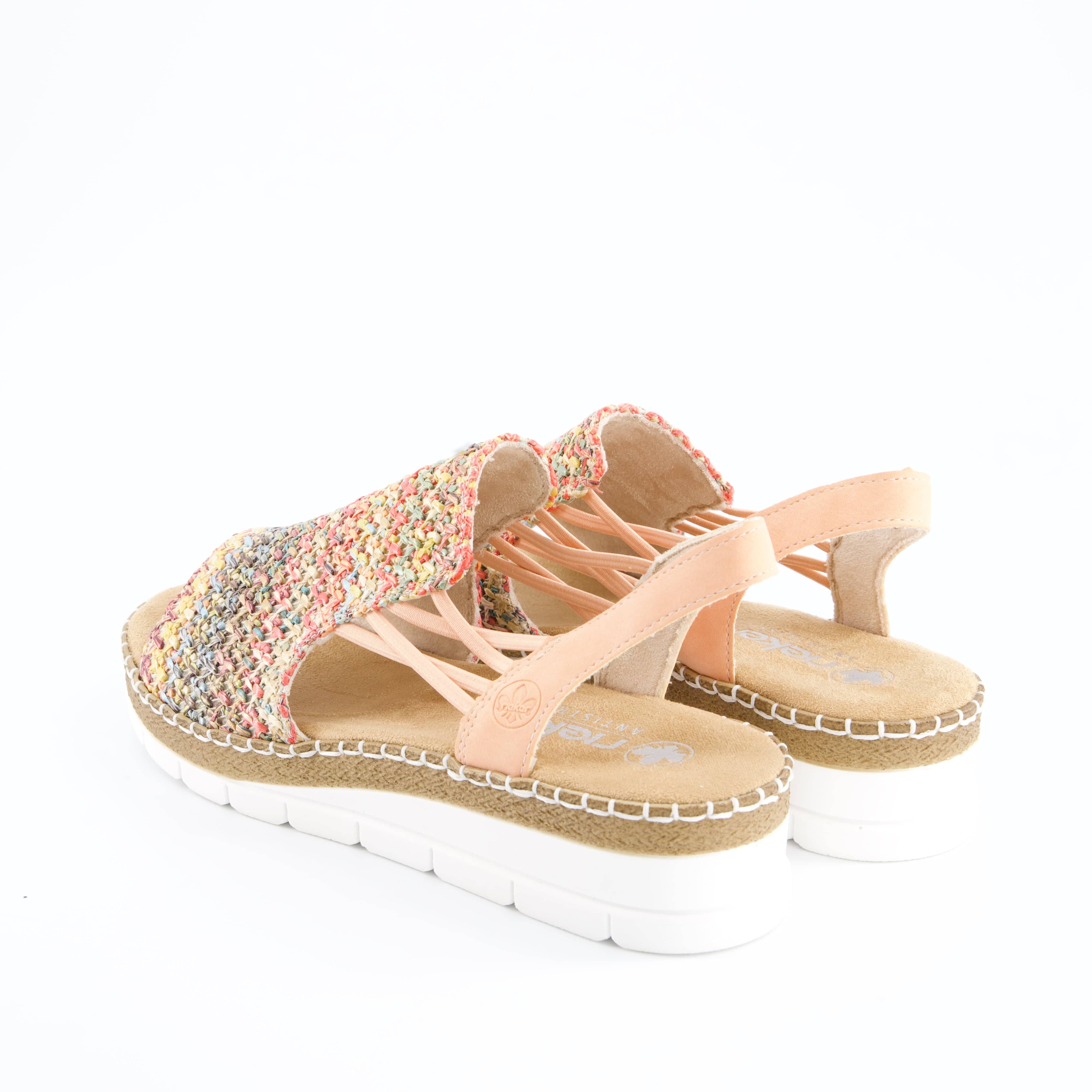 RIEKER Damenschuhe - Sandalen Sandalen