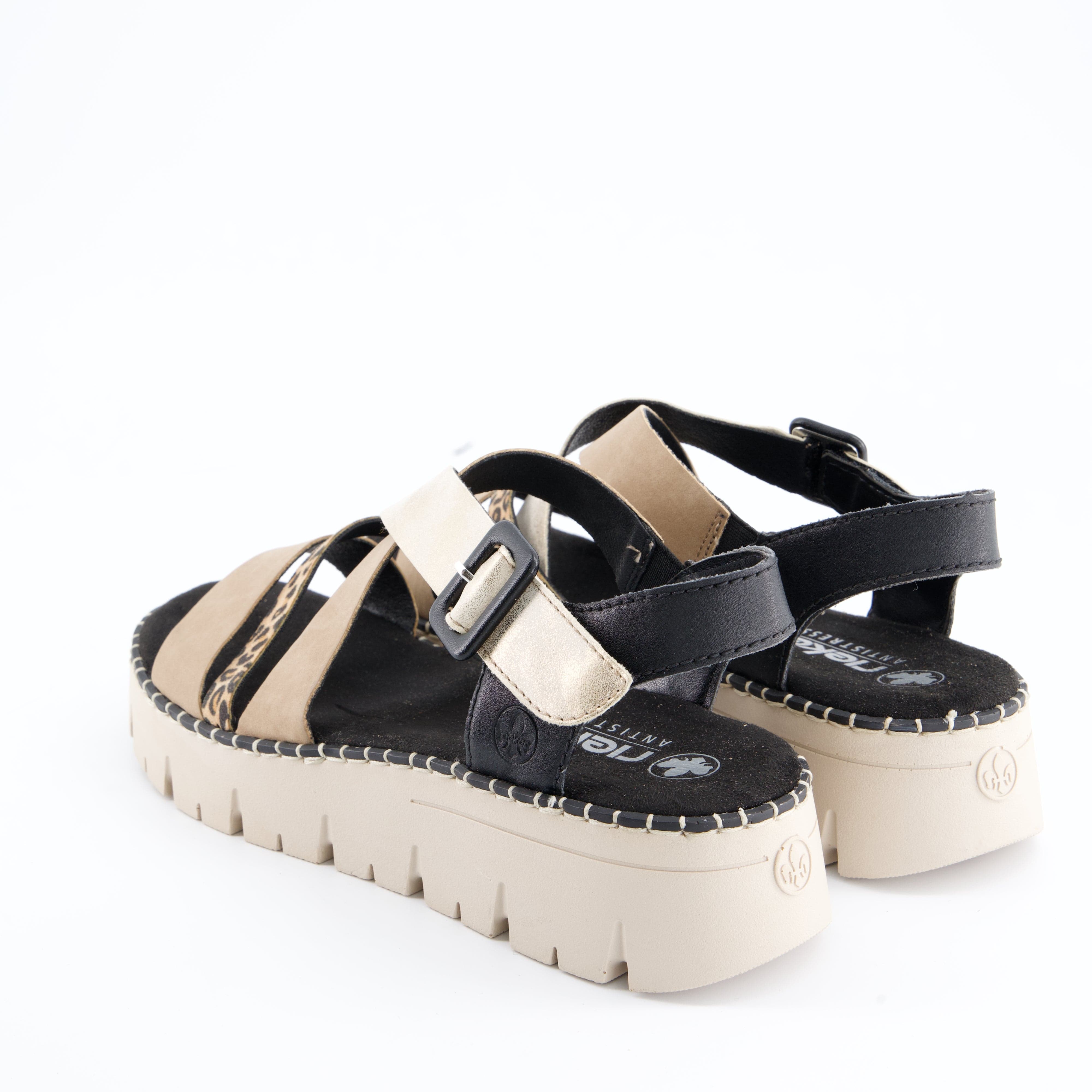 RIEKER Damenschuhe - Sandalen Sandalen