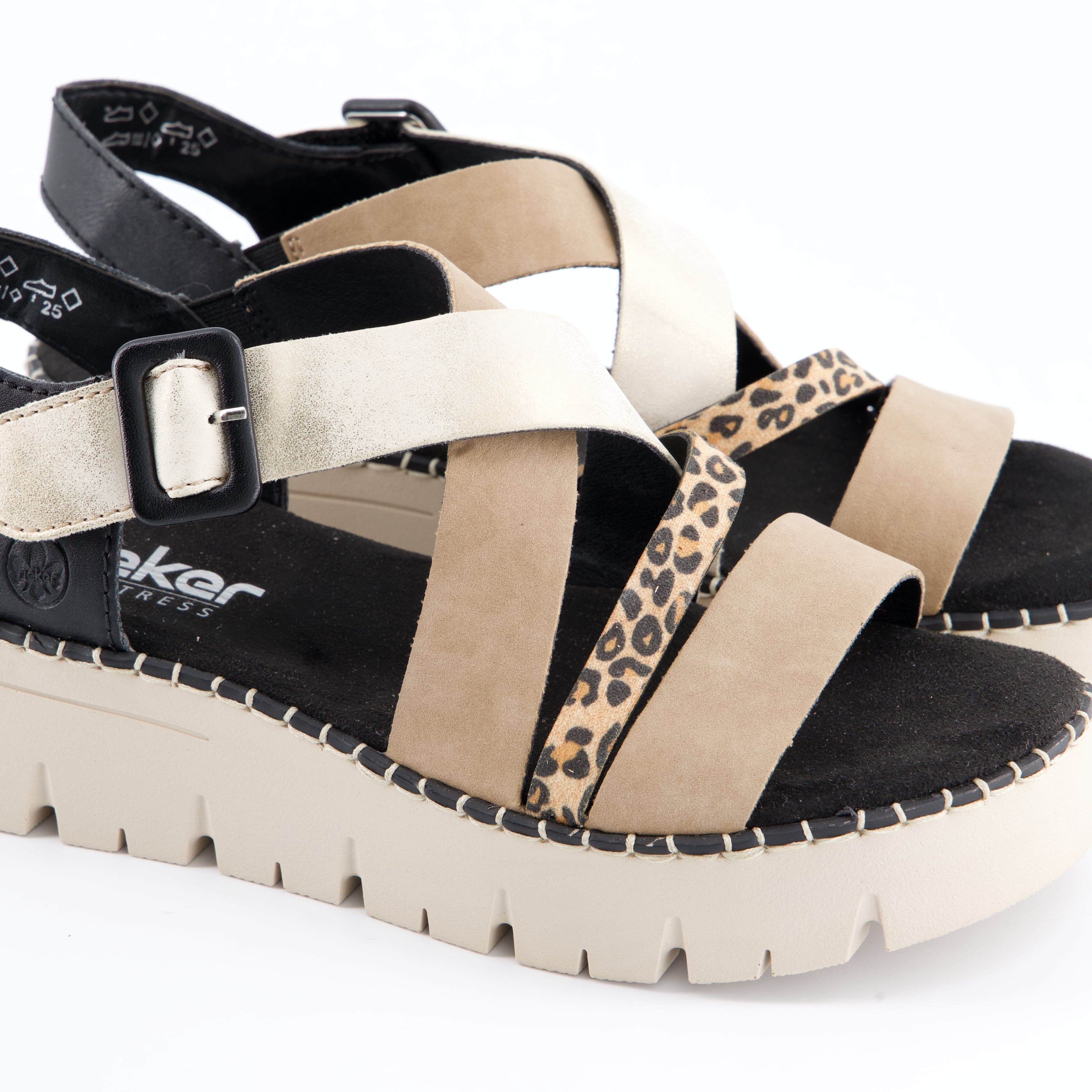 RIEKER Damenschuhe - Sandalen Sandalen