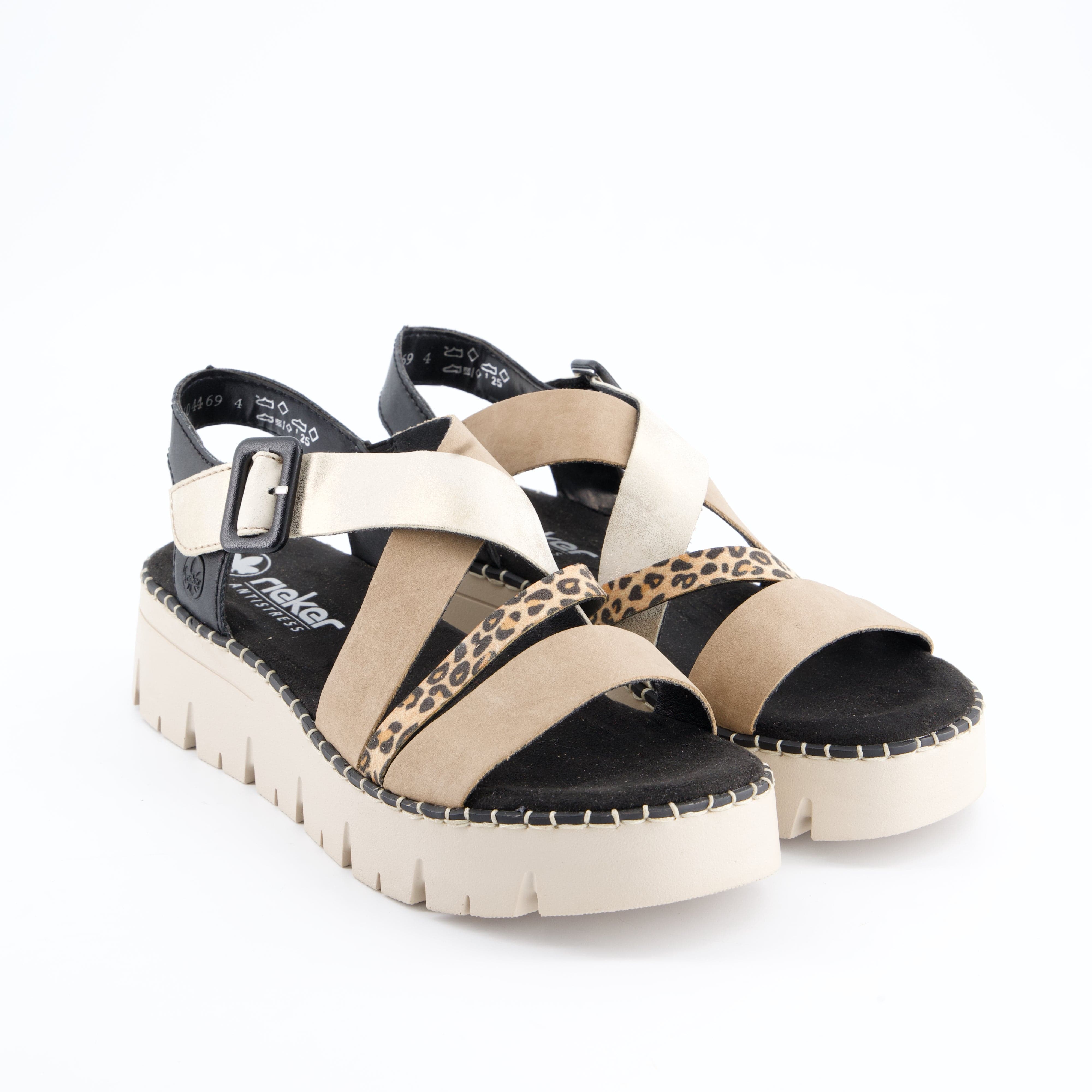 RIEKER Damenschuhe - Sandalen Sandalen