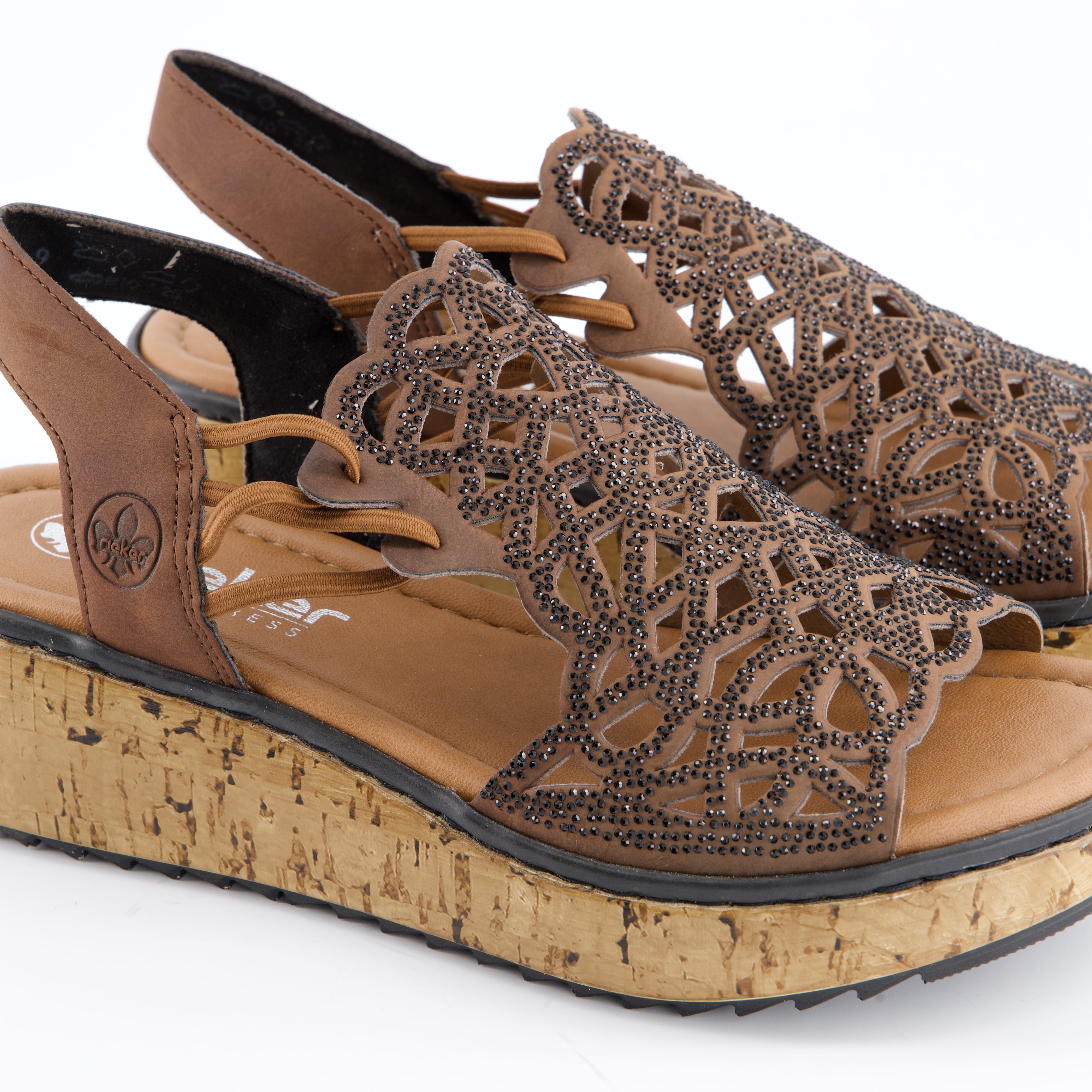 RIEKER Damenschuhe - Sandalen Sandalen