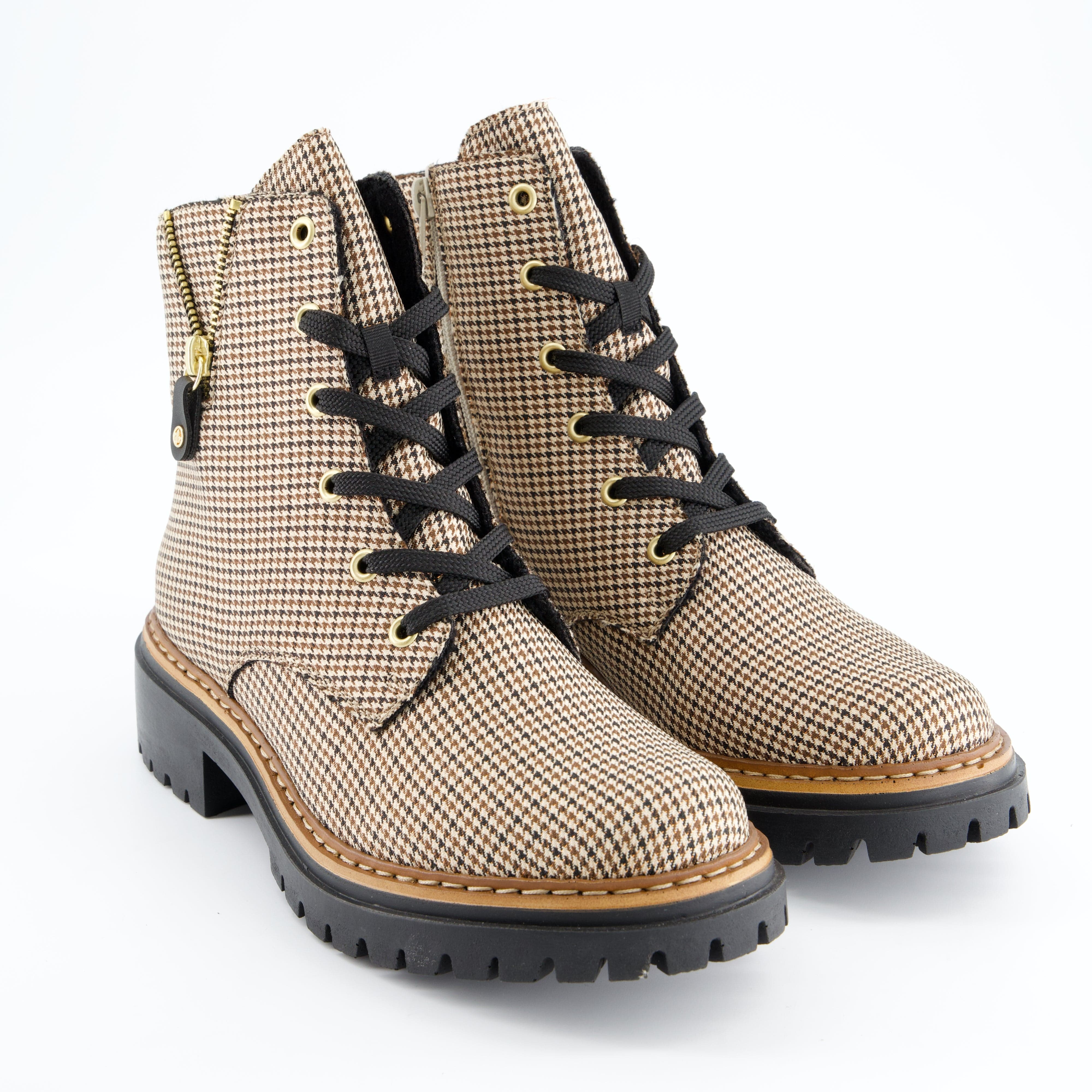 RIEKER Damenschuhe - Schnürboots Schnürboots