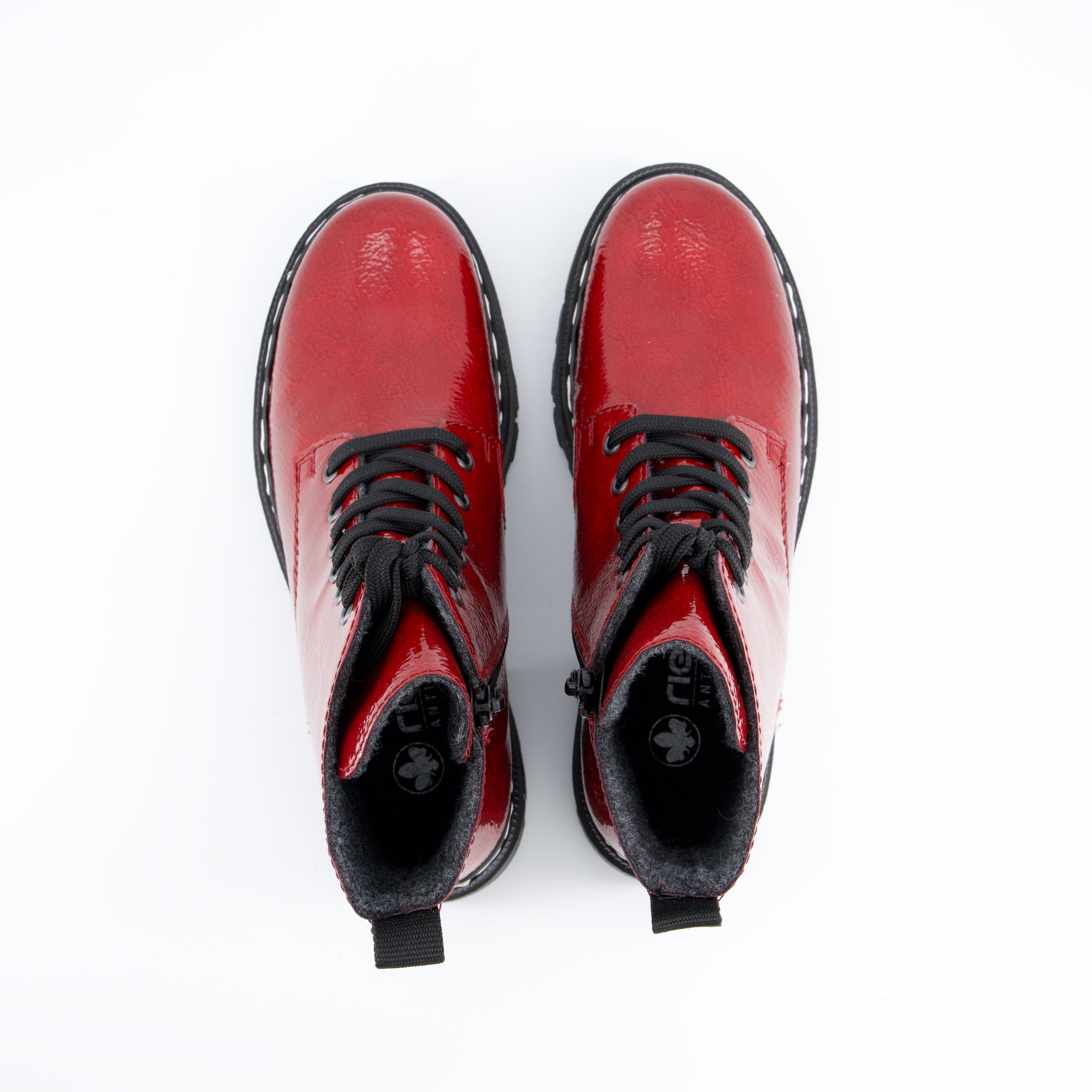 RIEKER Damenschuhe - Schnürboots Schnürboots