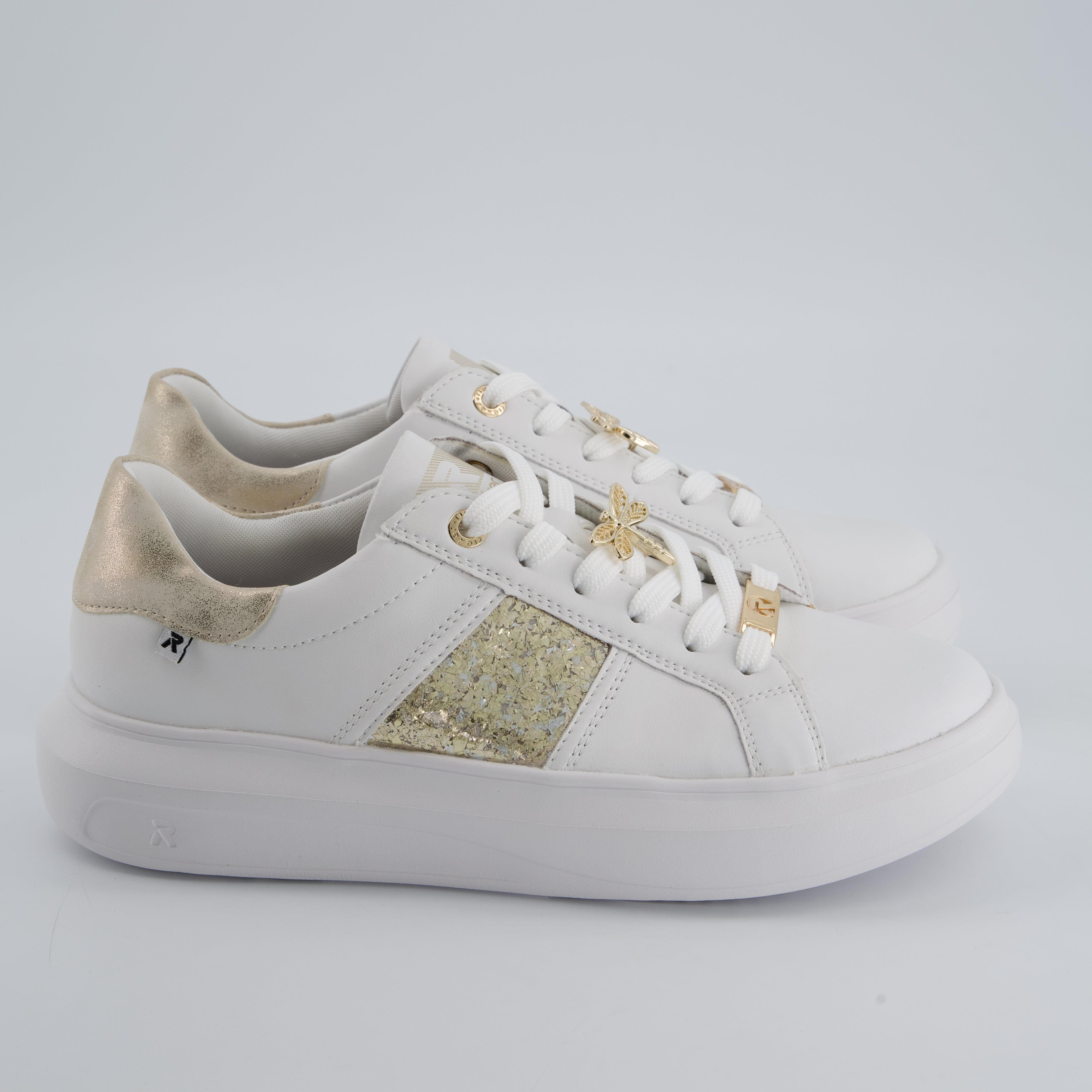 RIEKER Damenschuhe - Schnürschuhe Schnürschuhe