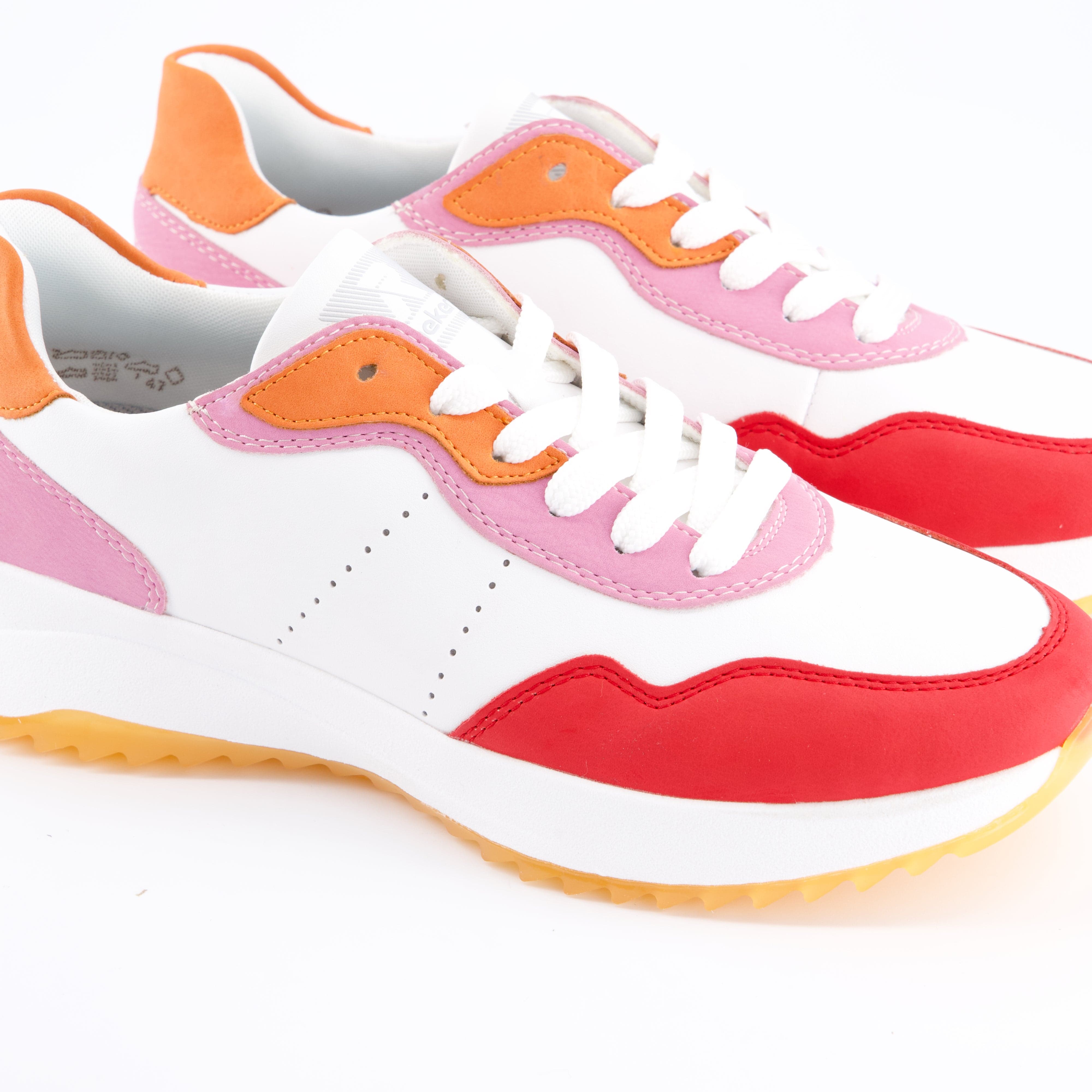 RIEKER Damenschuhe - Schnürschuhe, Schnürschuhe