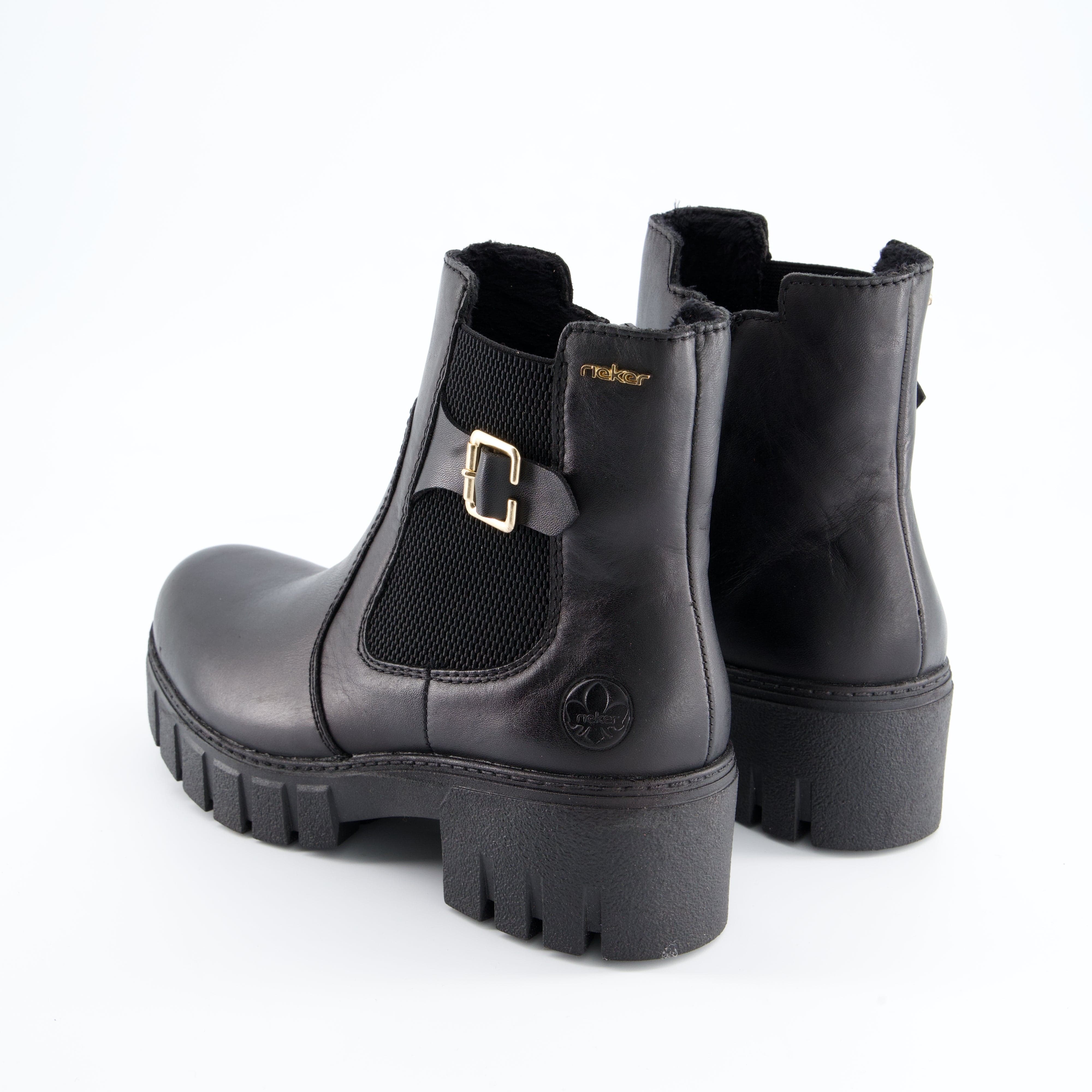 RIEKER Damenschuhe - Stiefelette Stiefelette