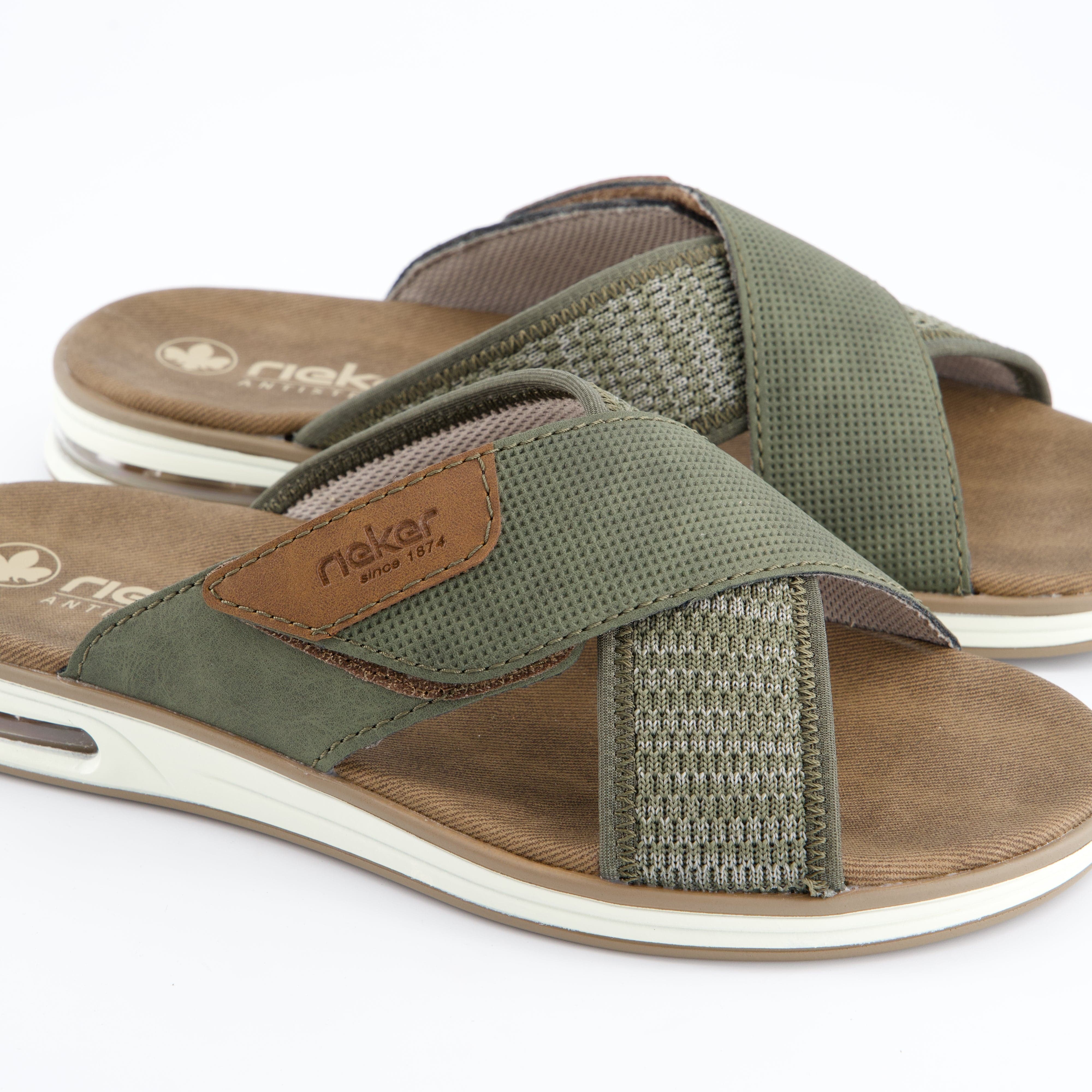 RIEKER Herrenschuh - Pantoffel Pantoffel