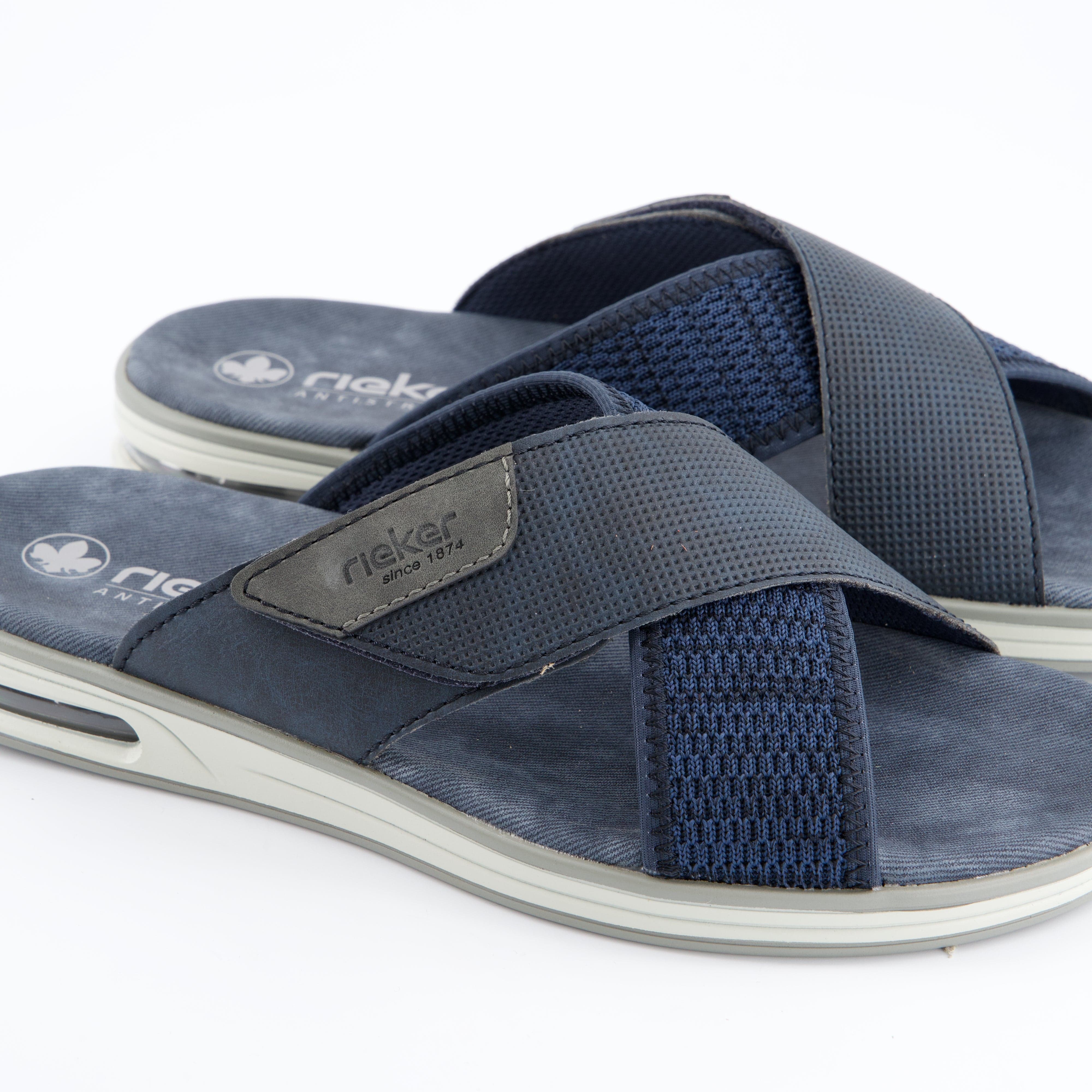 RIEKER Herrenschuh - Pantoffel Pantoffel