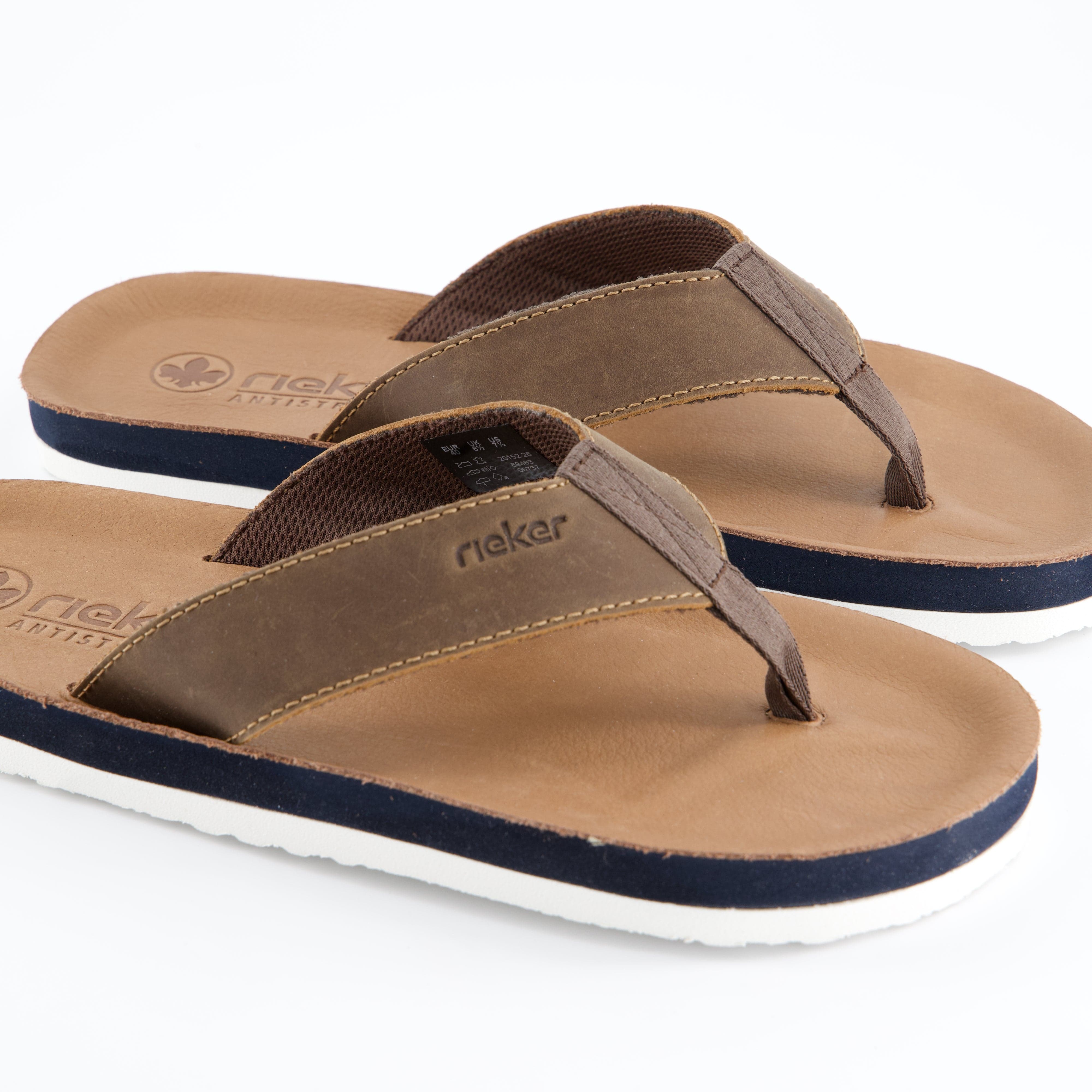 RIEKER Herrenschuh - Pantoffel Pantoffel