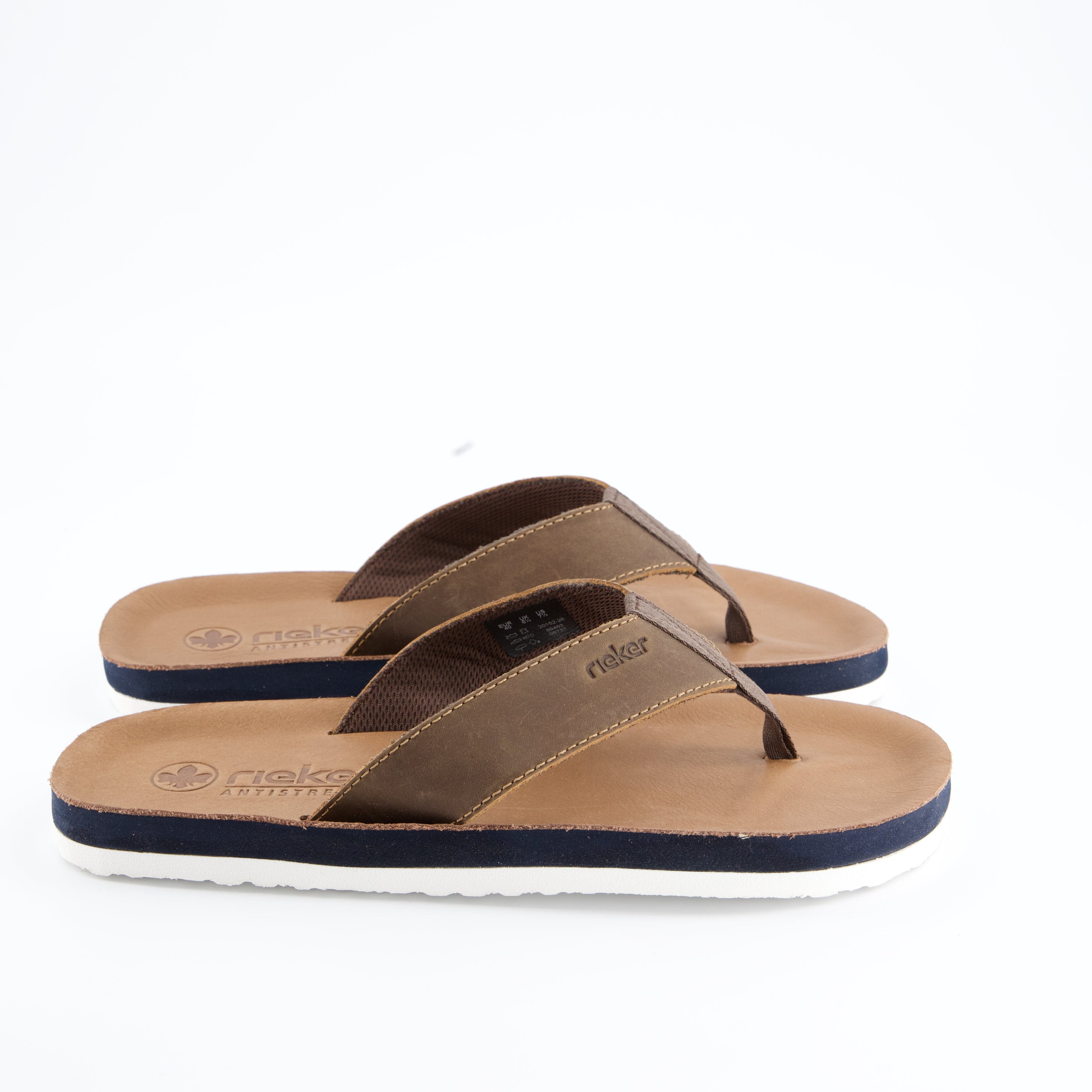 RIEKER Herrenschuh - Pantoffel Pantoffel