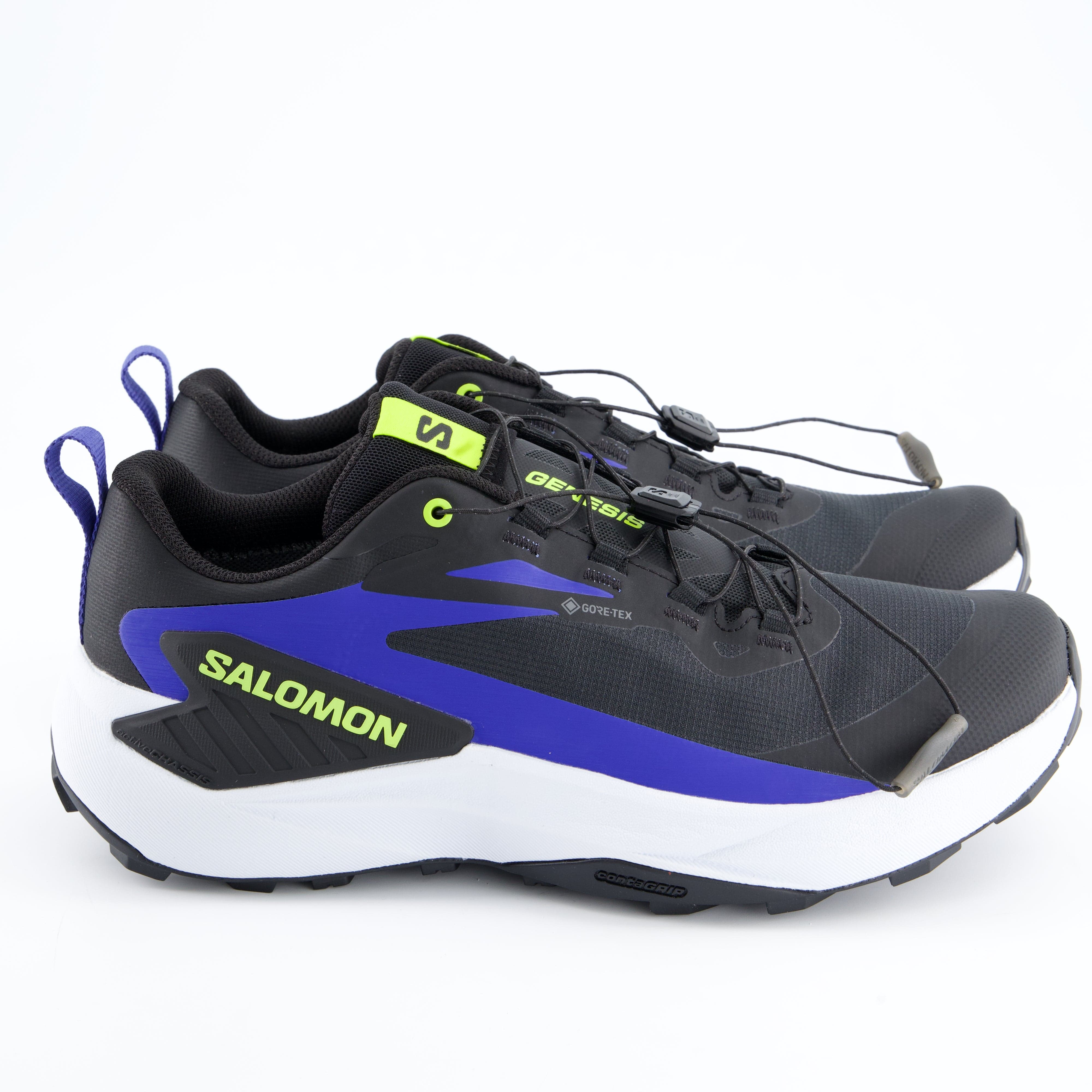 SALOMON Herrenschuh - Laufschuhe Laufschuhe GENESIS GTX Black/BLU