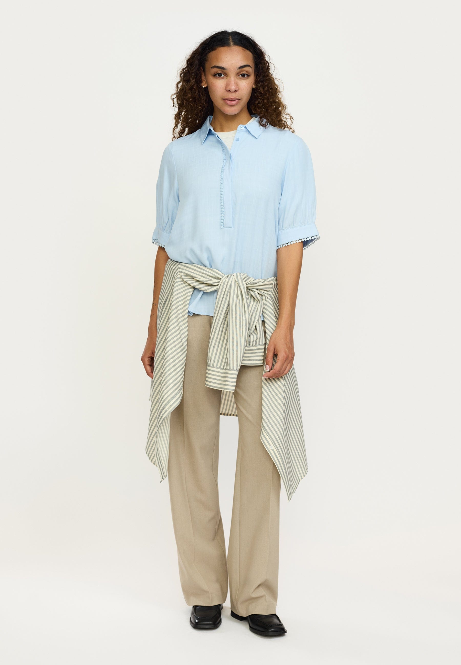 Soft Rebels Bekleidung Damen - Hose Hose SRVilja Midwaist Loose Pant