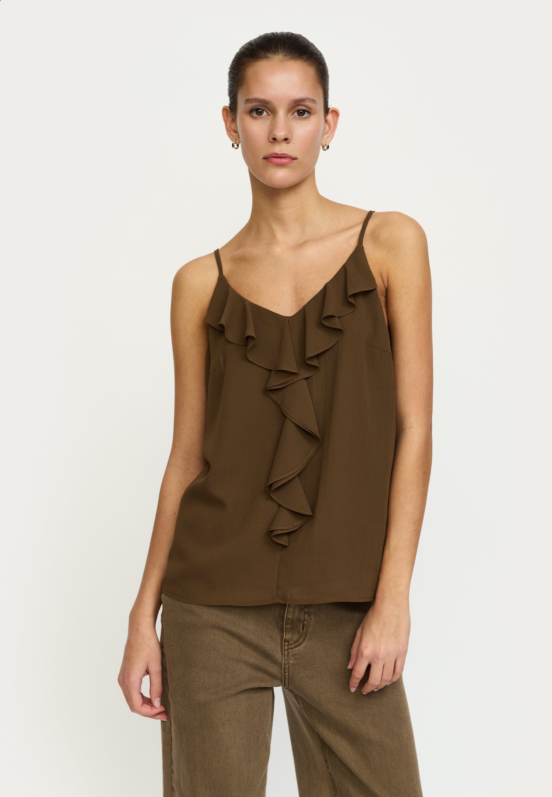 Soft Rebels Bekleidung Damen - Oberteil Oberteil SRFrida Frill Top