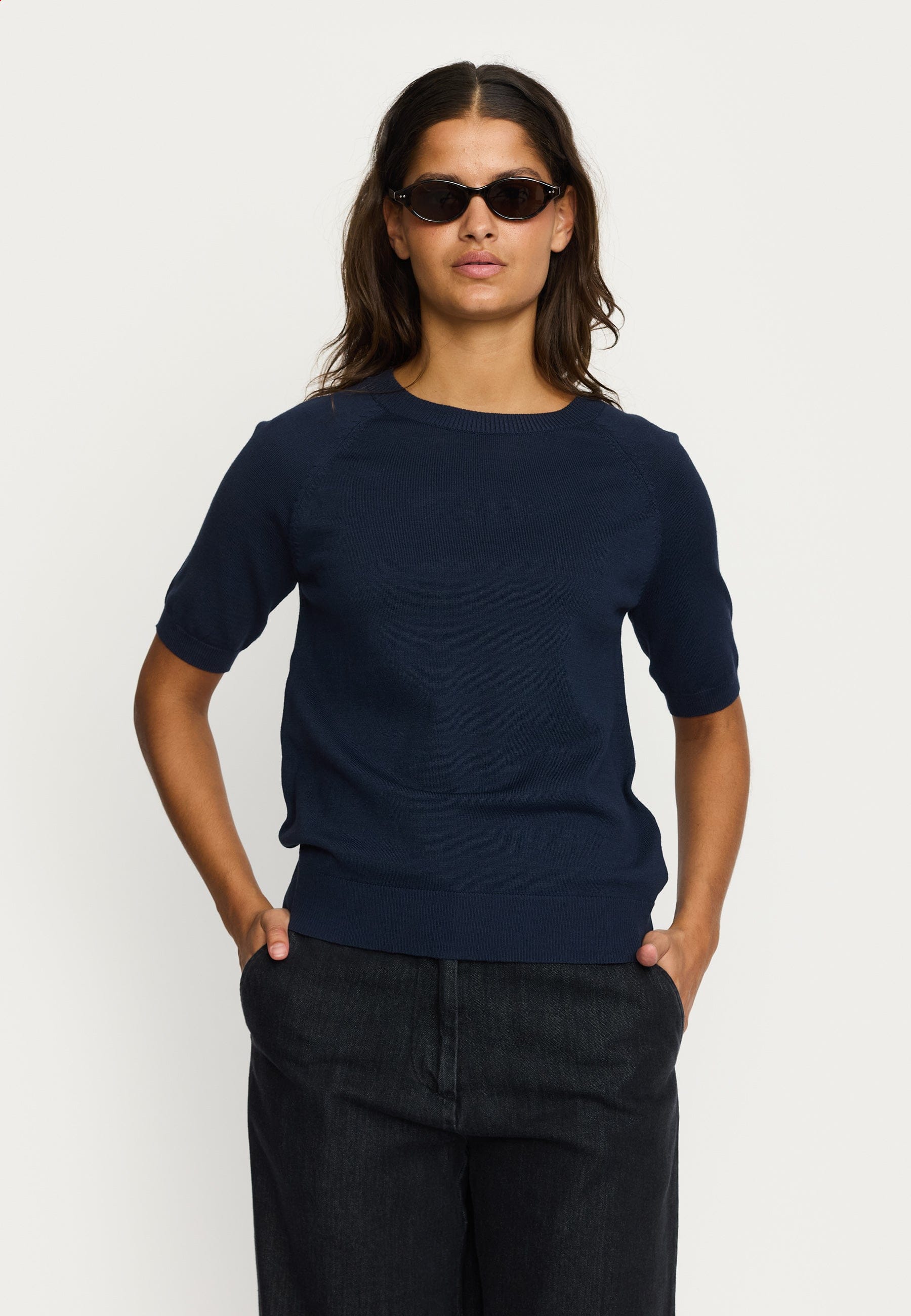 Soft Rebels Bekleidung Damen - Oberteil Oberteil SRMarla SS O-neck knit