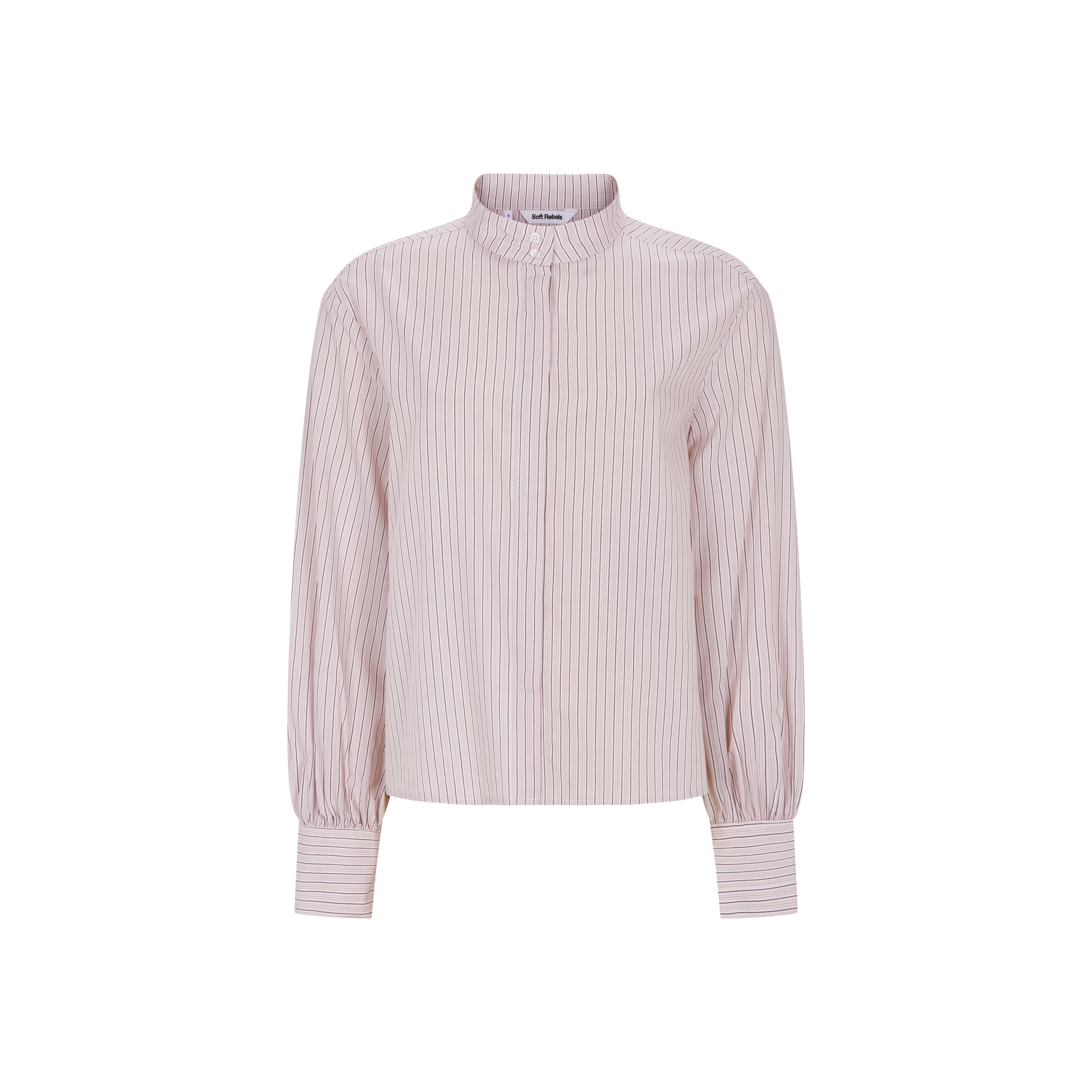 Soft Rebels Bekleidung Damen - Oberteil Oberteil SRVeronica Volume Striped Shirt