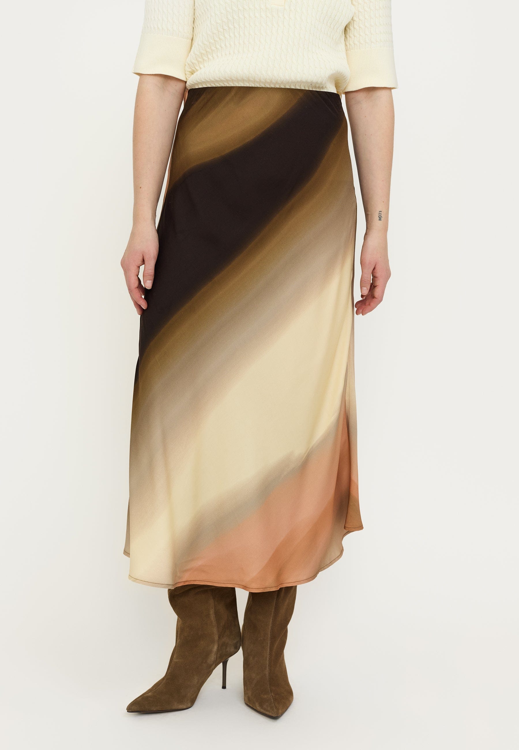 Soft Rebels Bekleidung Damen - Rock Rock SRCassandra Midi Skirt