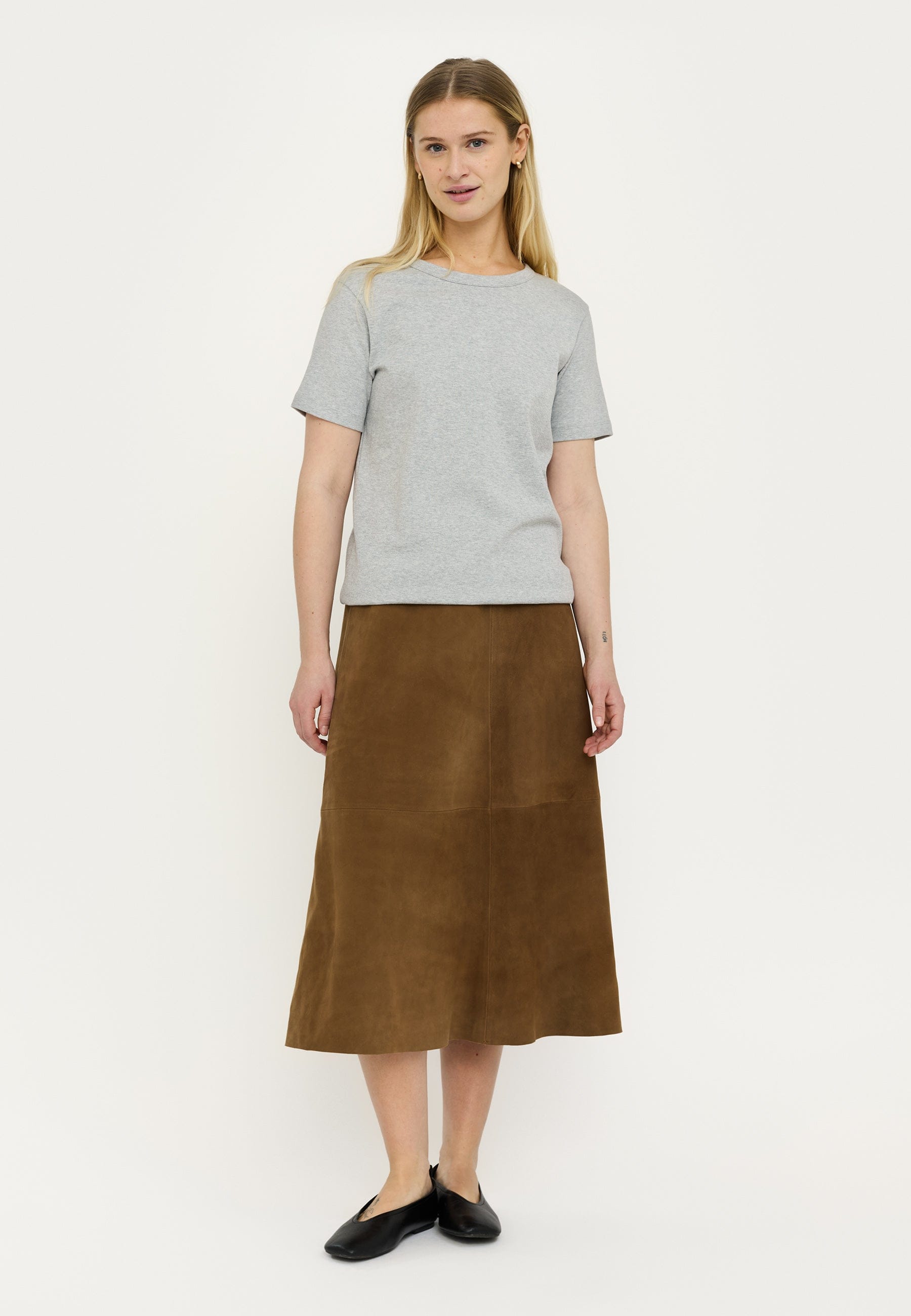 Soft Rebels Bekleidung Damen - Rock Rock SRPetra Suede Skirt