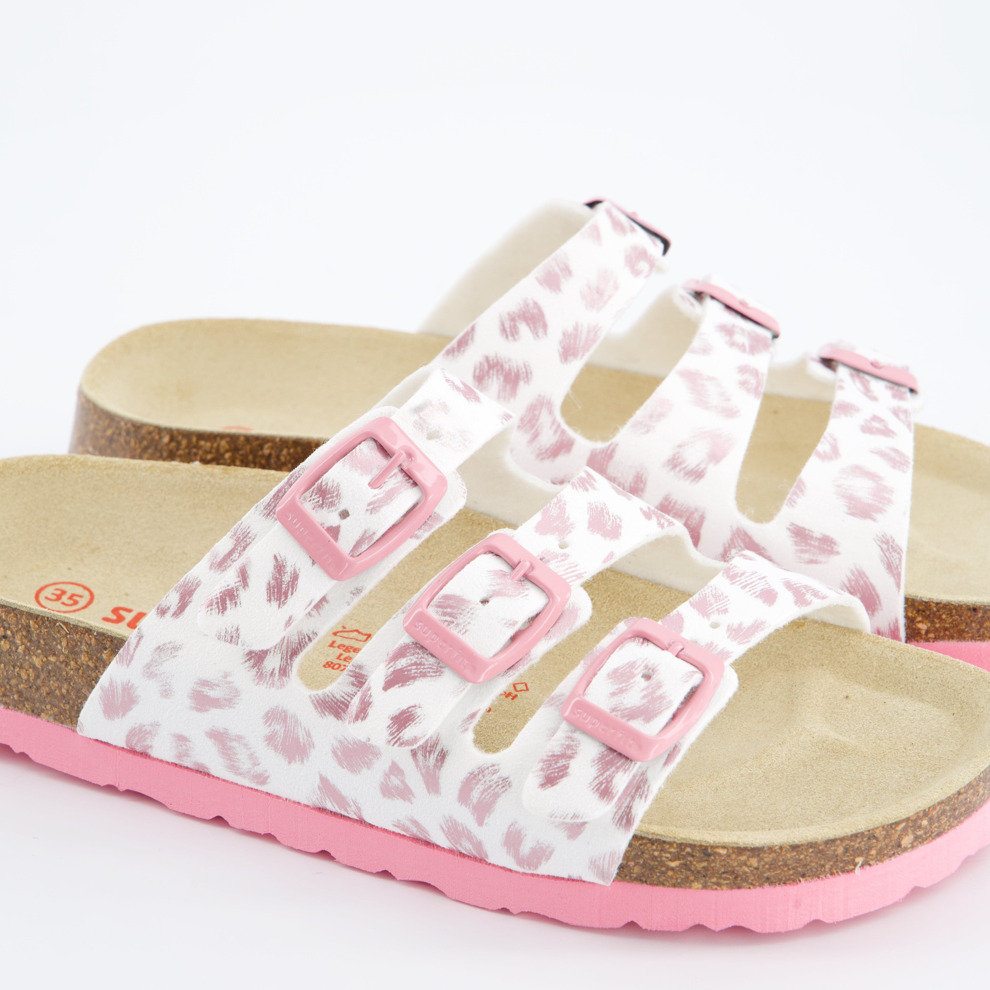 SUPERFIT Mädchenschuhe - Hausschuh Hausschuh FUSSBETTPANTOFF