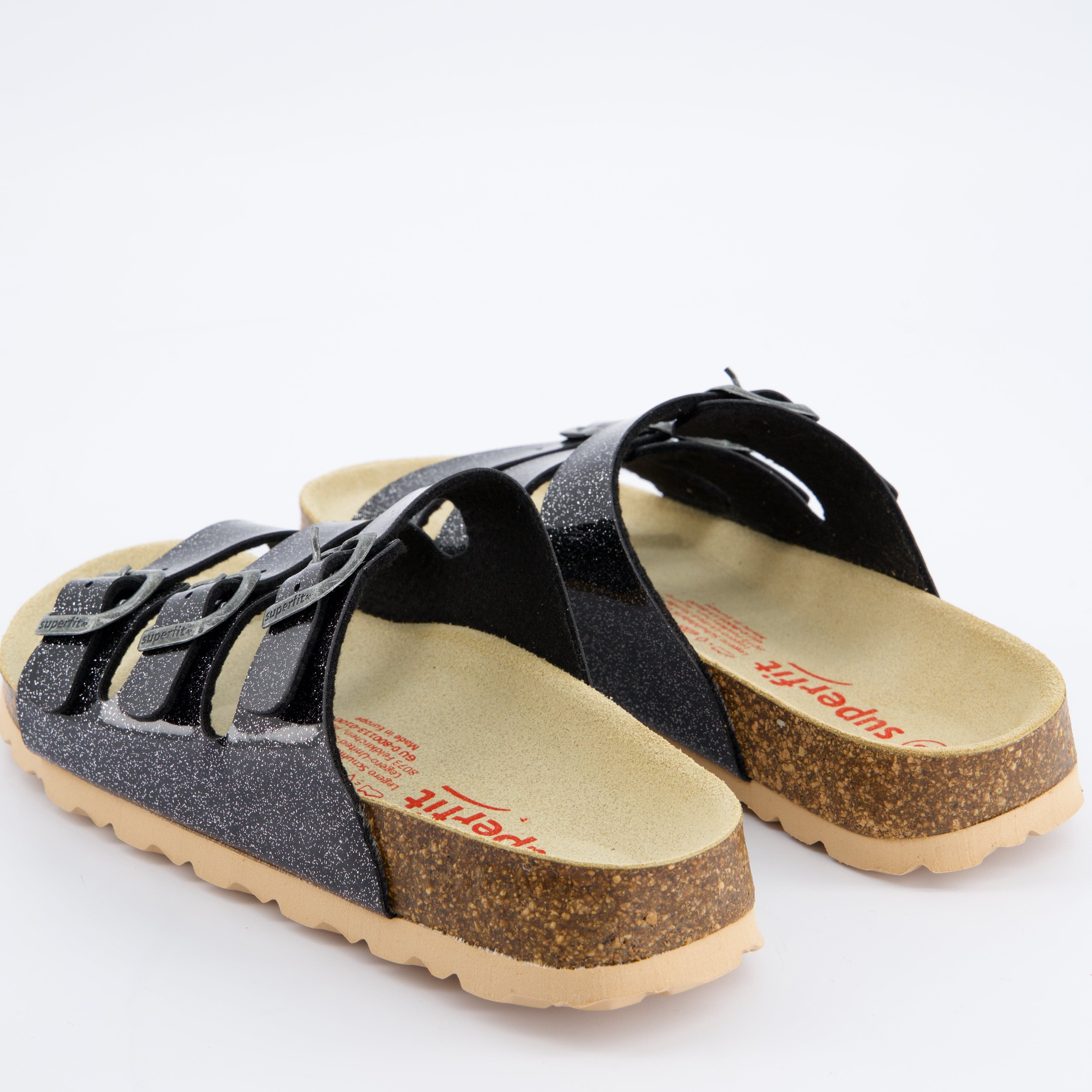 SUPERFIT Mädchenschuhe - Hausschuh, Hausschuh Fussbettpantoffel