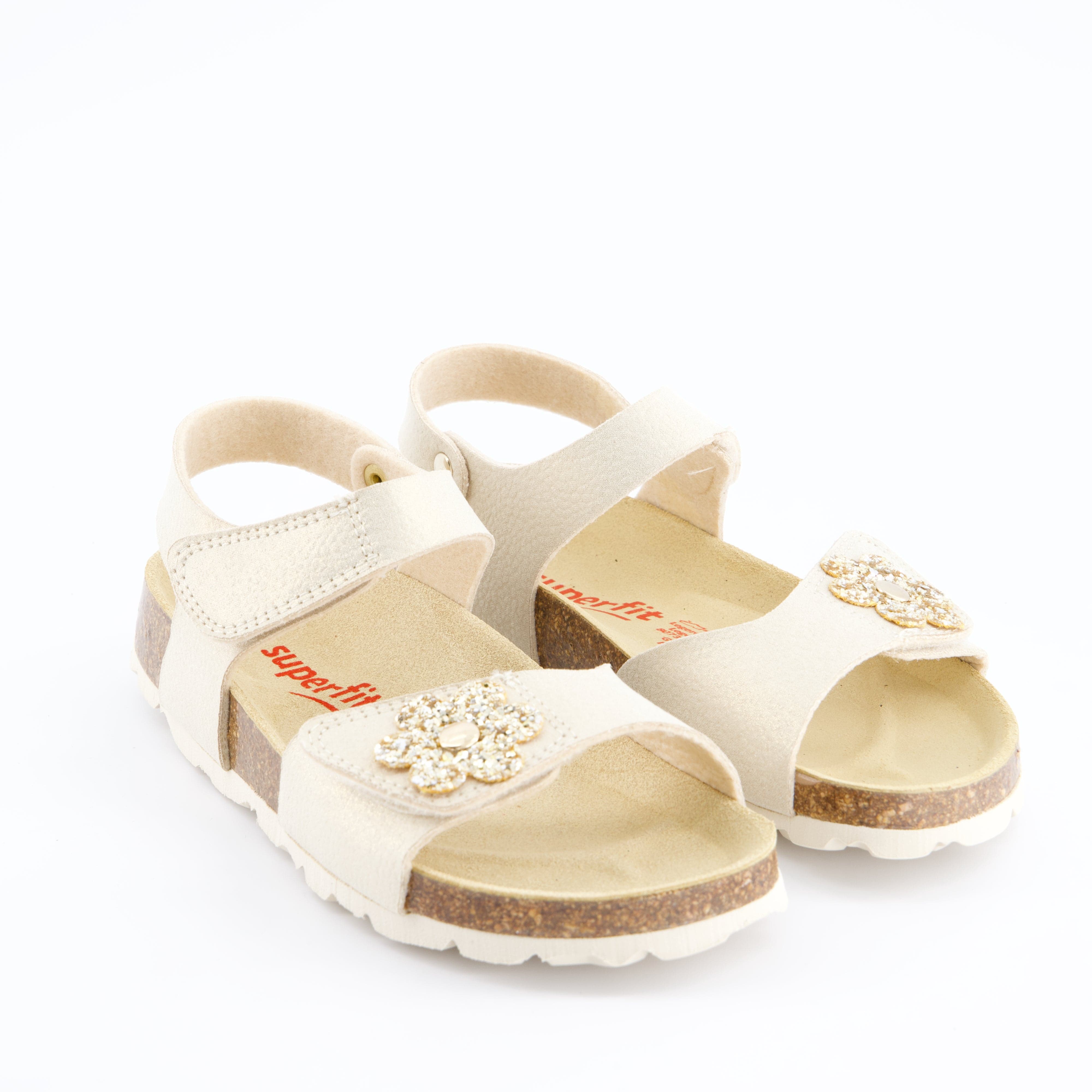 SUPERFIT Mädchenschuhe - Sandale, Sandale \ FUSSBETTPANTOFFEL