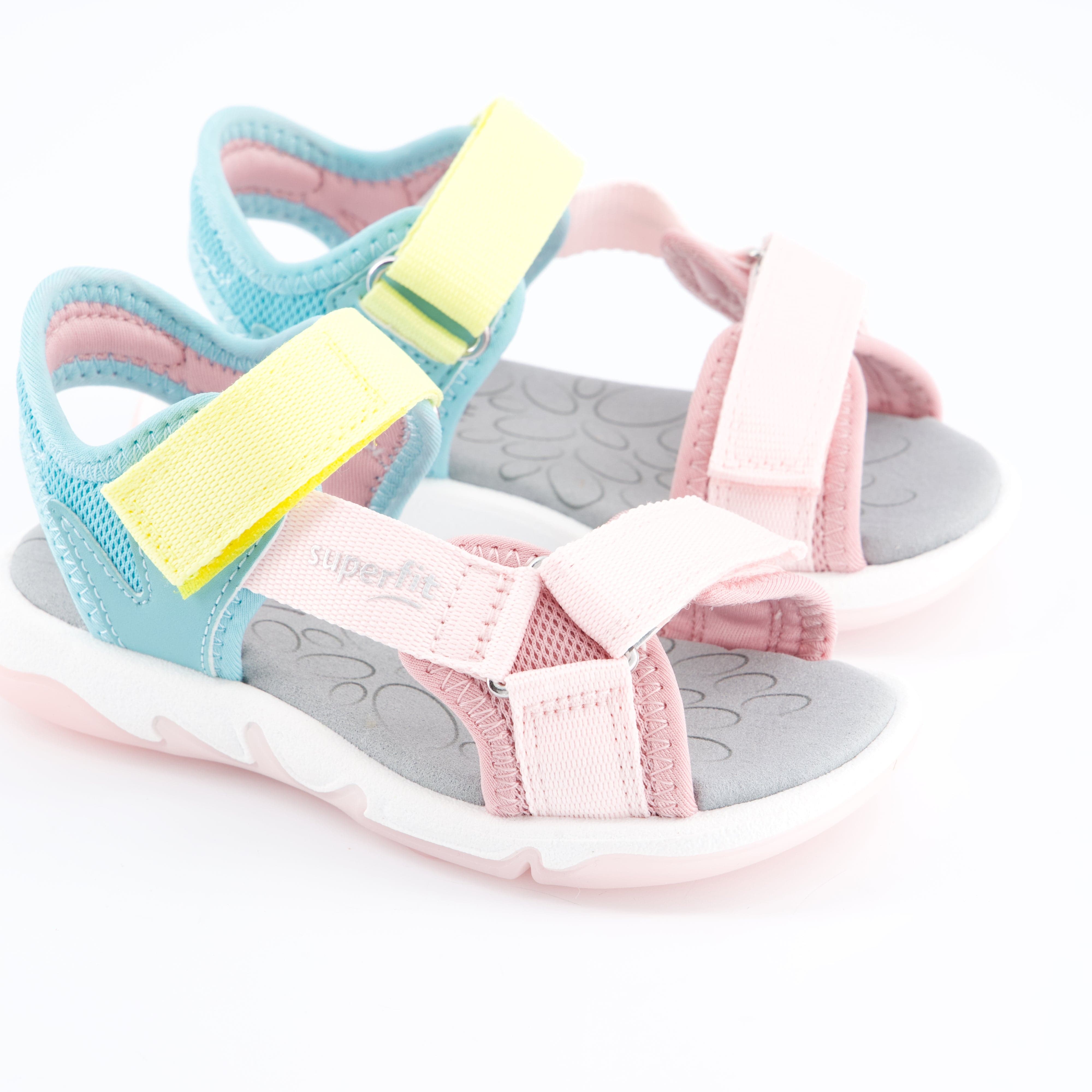 SUPERFIT Mädchenschuhe - Sandale, Sandale PEBBLES