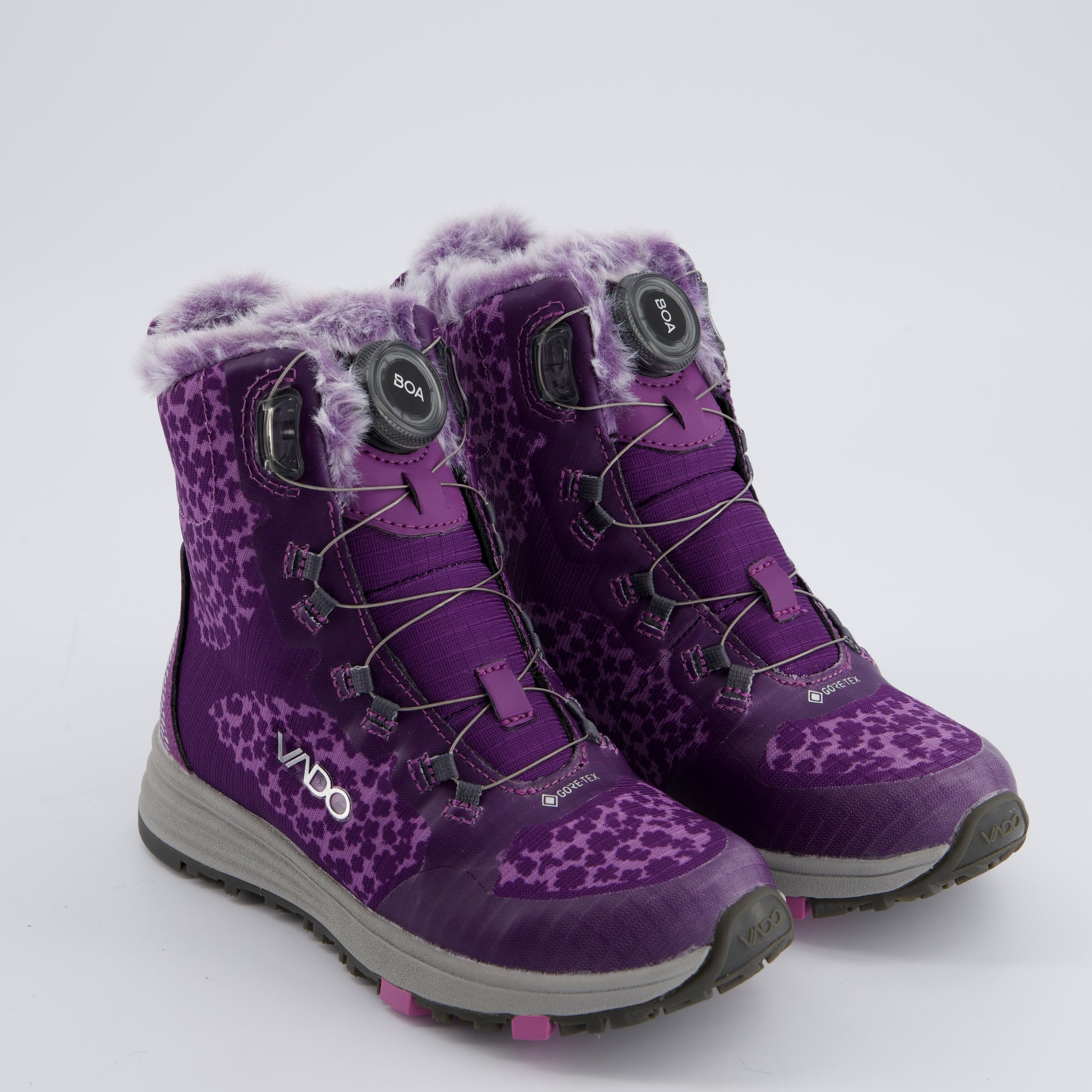 VADO Mädchenschuhe - Winterstiefel, Winterstiefel Snow high Boa GTX
