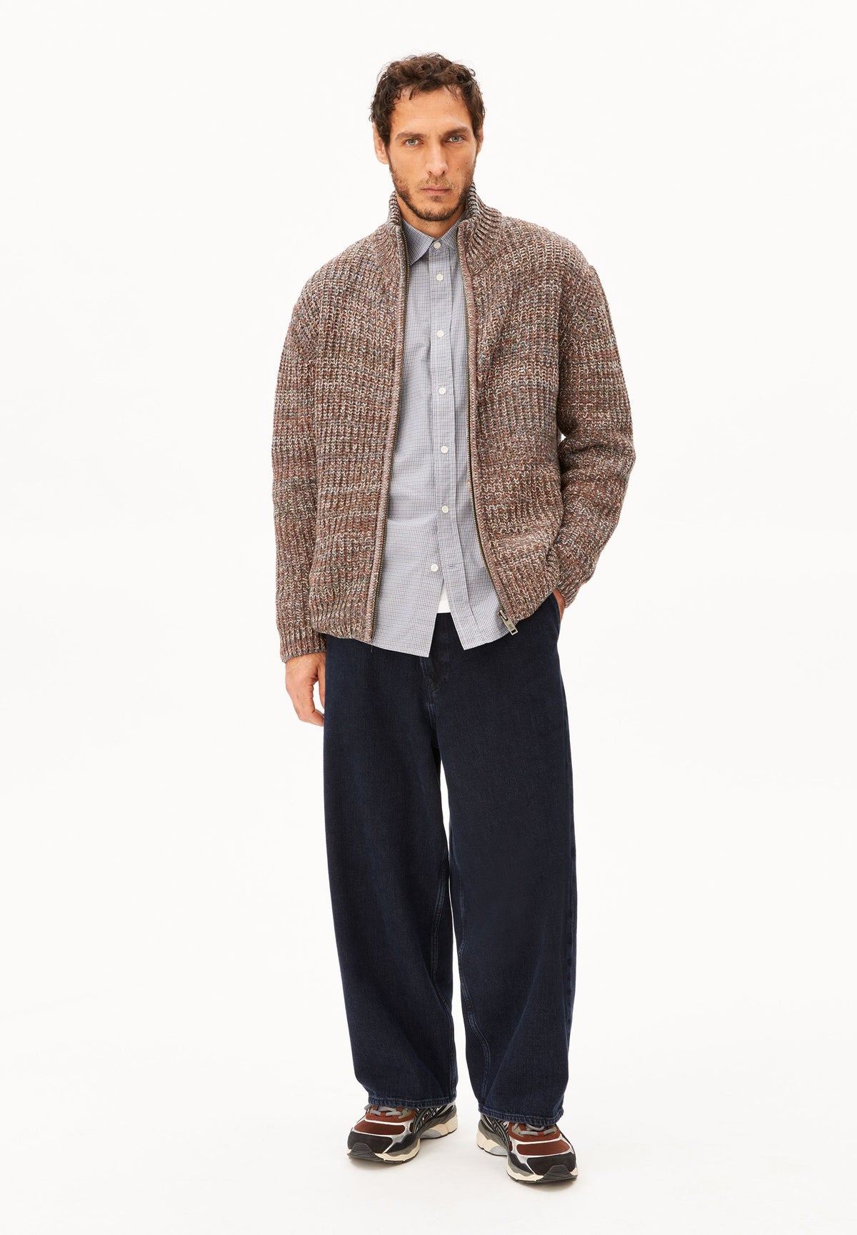 Oberteil MOULINE KNIT JACKET