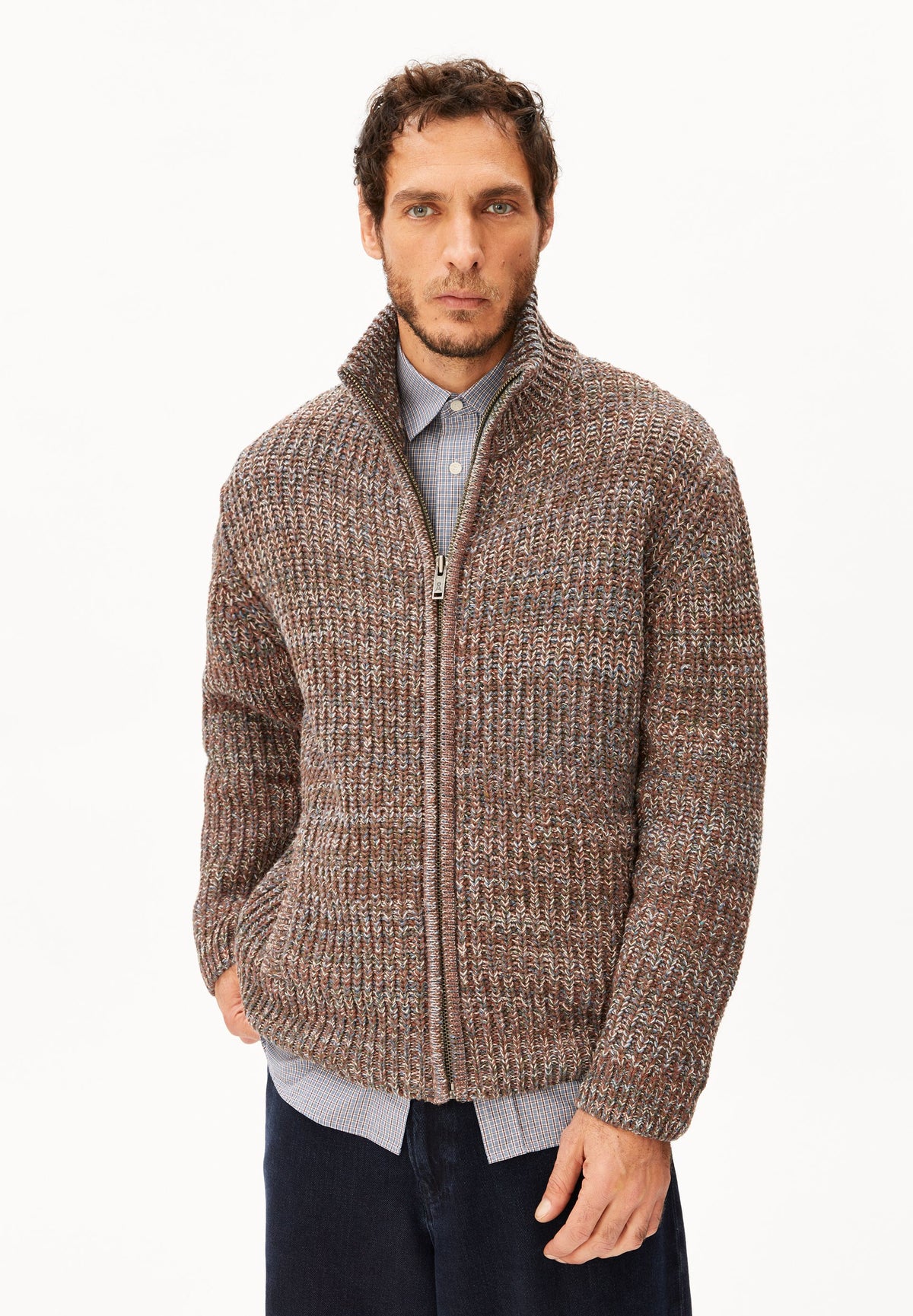 Oberteil MOULINE KNIT JACKET