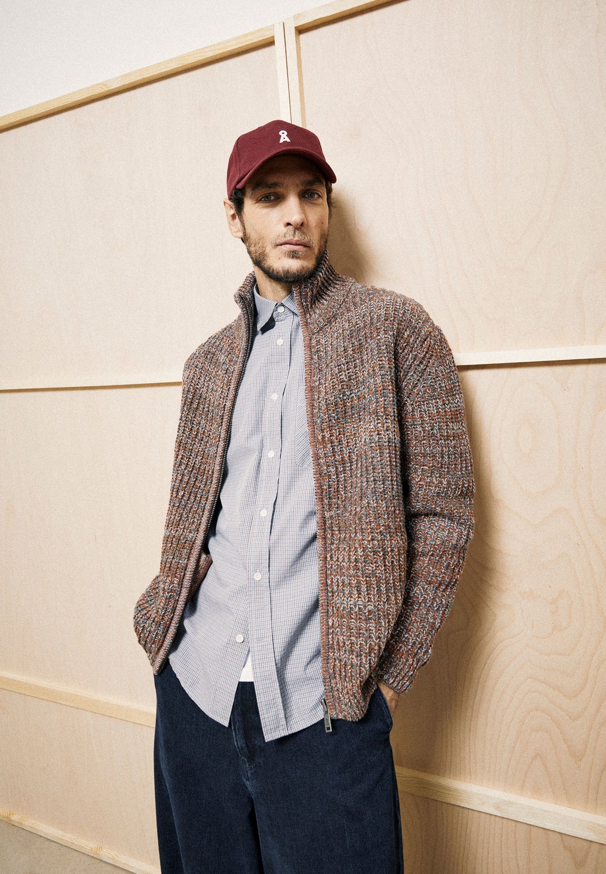 Oberteil MOULINE KNIT JACKET