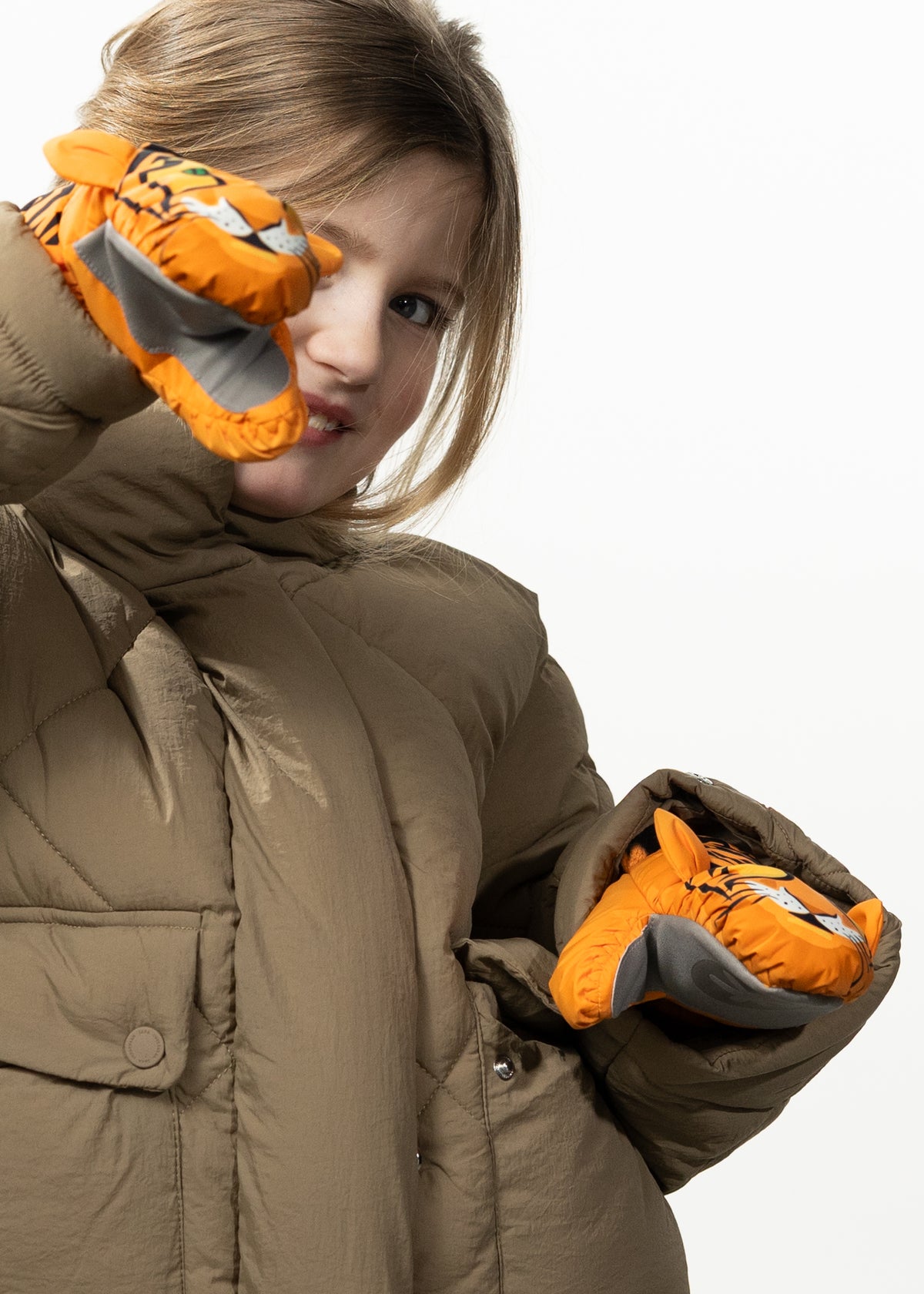Haube/Schal/Handschuh Nylon Mitts 3D size 3