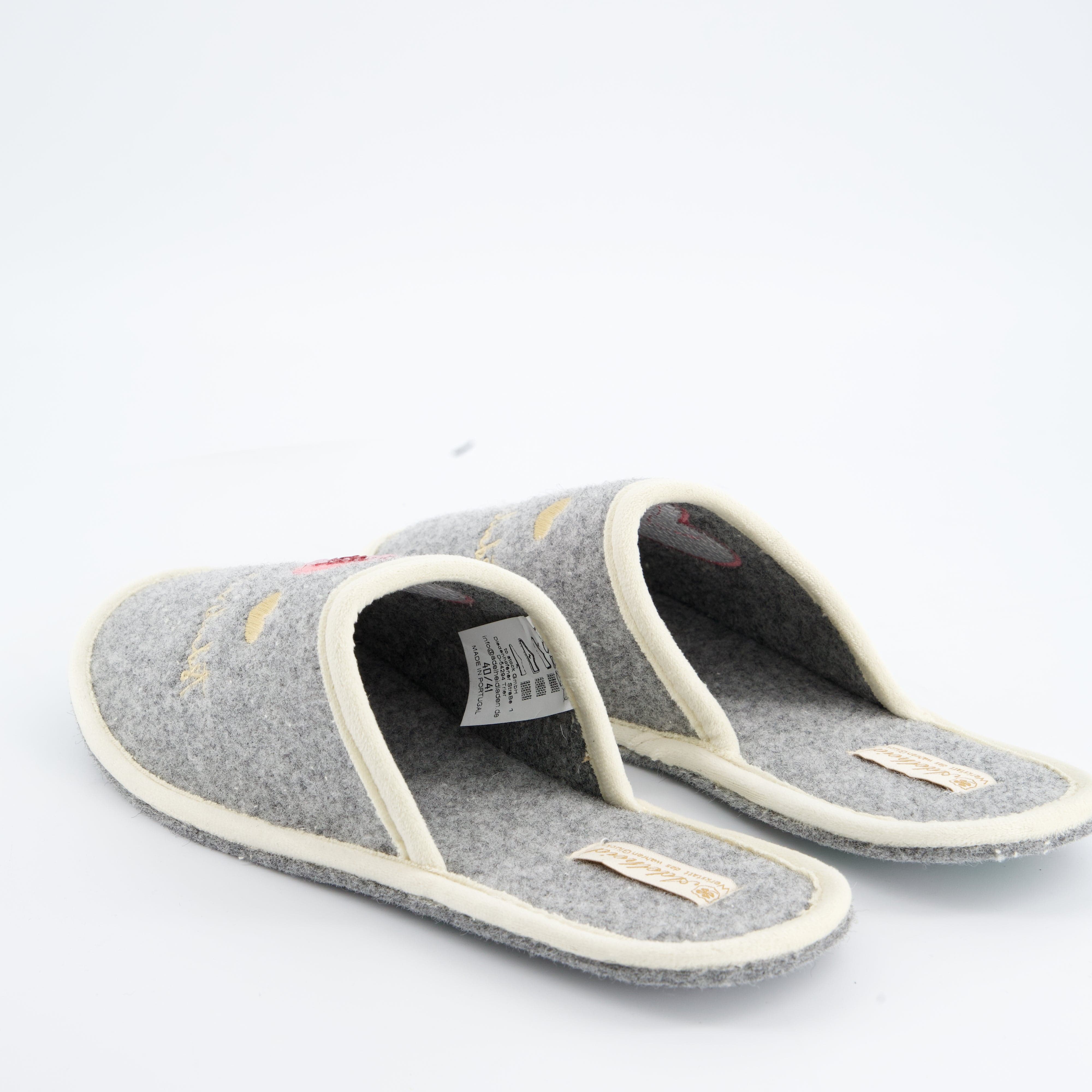 ADELHEID Damenschuhe - Hausschuhe Hausschuhe Herzallerliebst