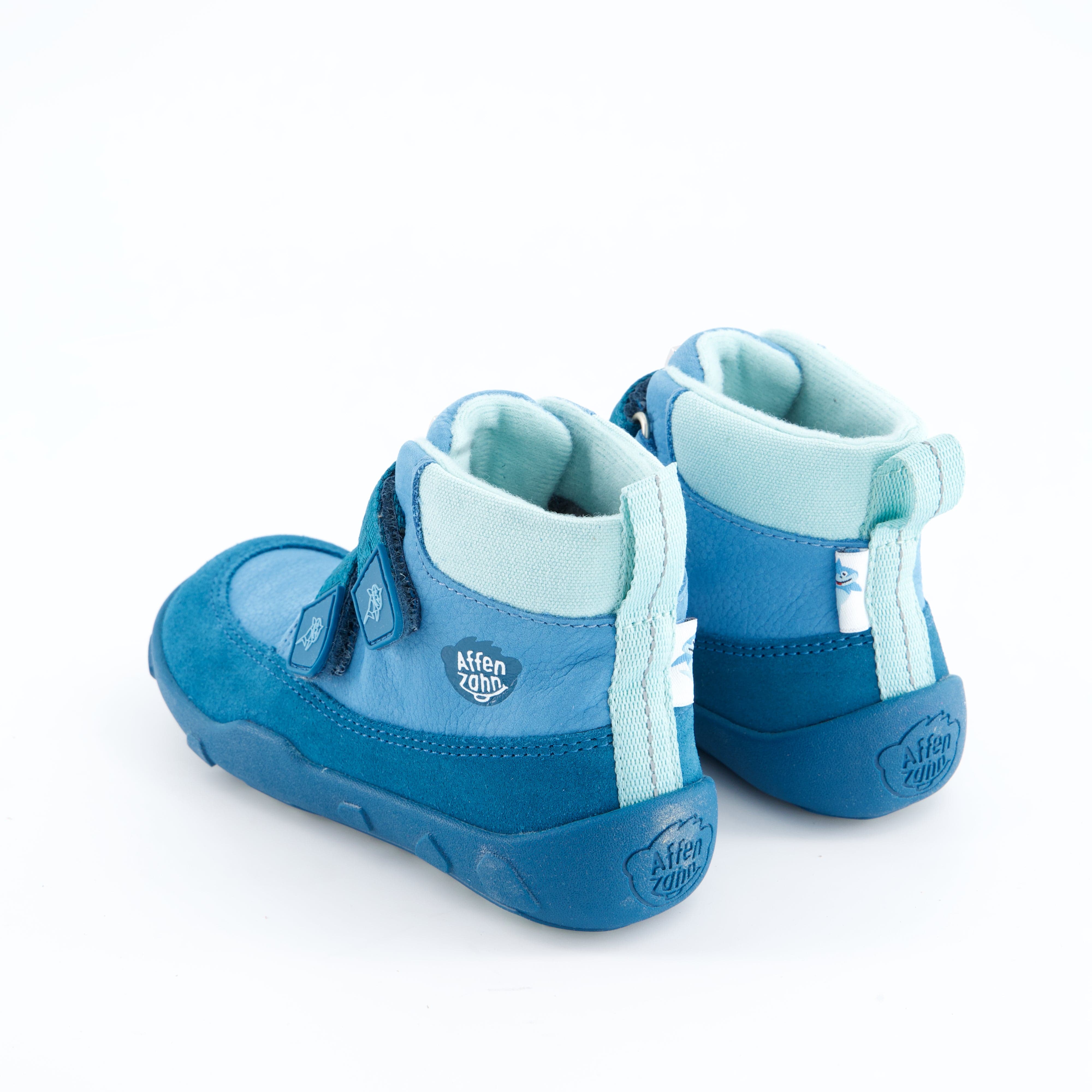 Affenzahn Burschenschuhe - Boots Boots Leder Friendy Hai