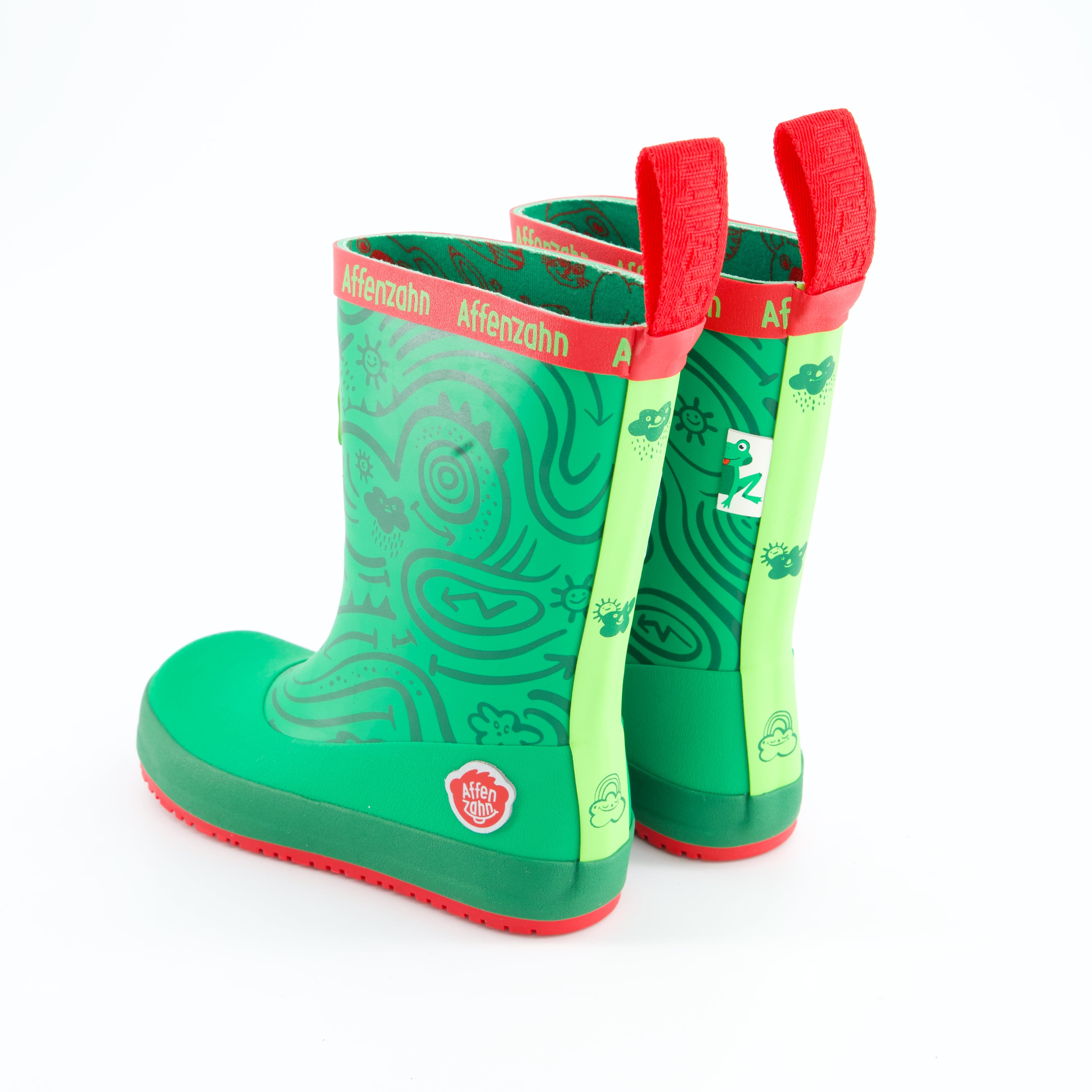 Affenzahn Burschenschuhe - Gummistiefel Gummistiefel Gummistiefel Vegan Plashy Frosch