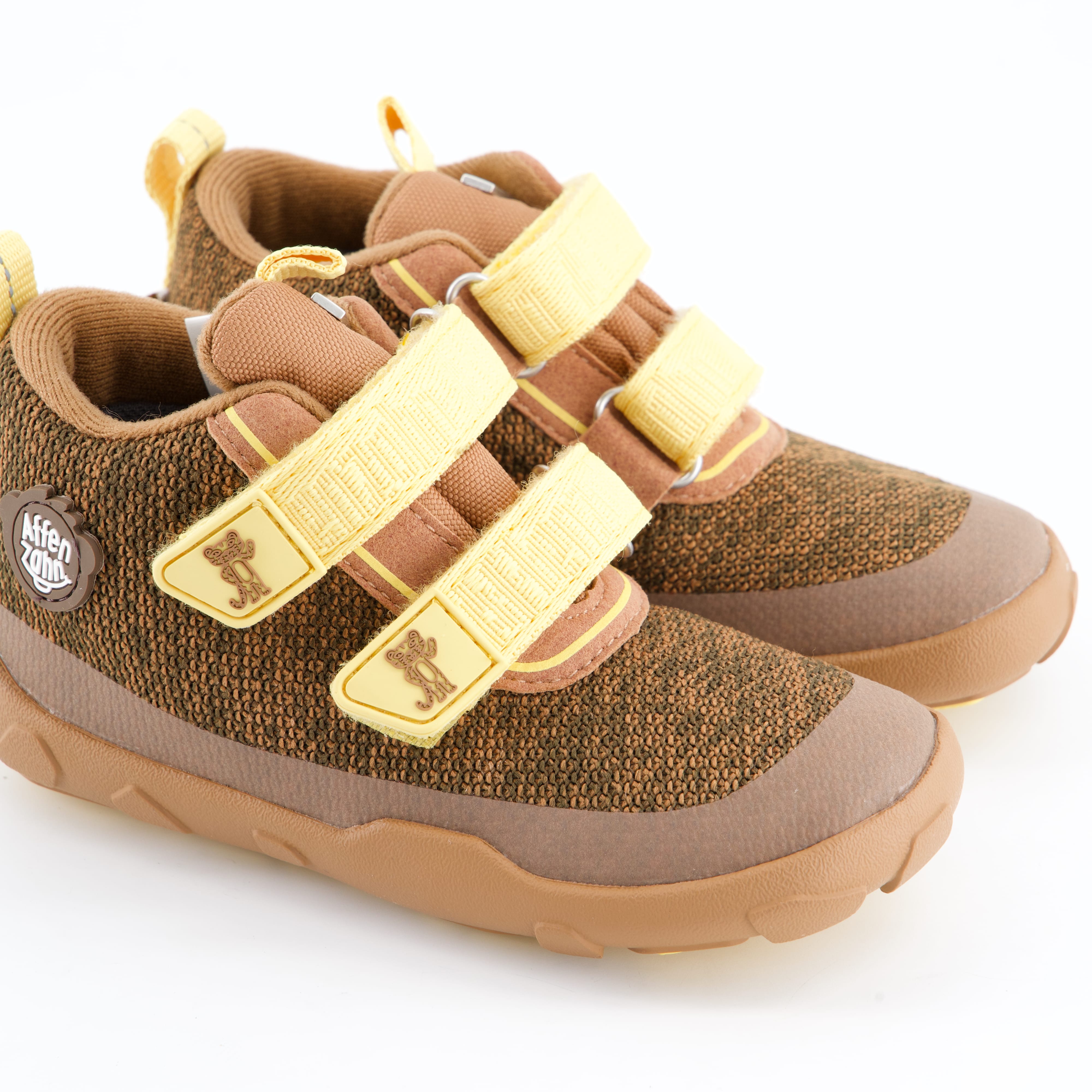 Affenzahn Burschenschuhe - Halbschuh Halbschuh Übergangsschuh Knit Happy Tiger