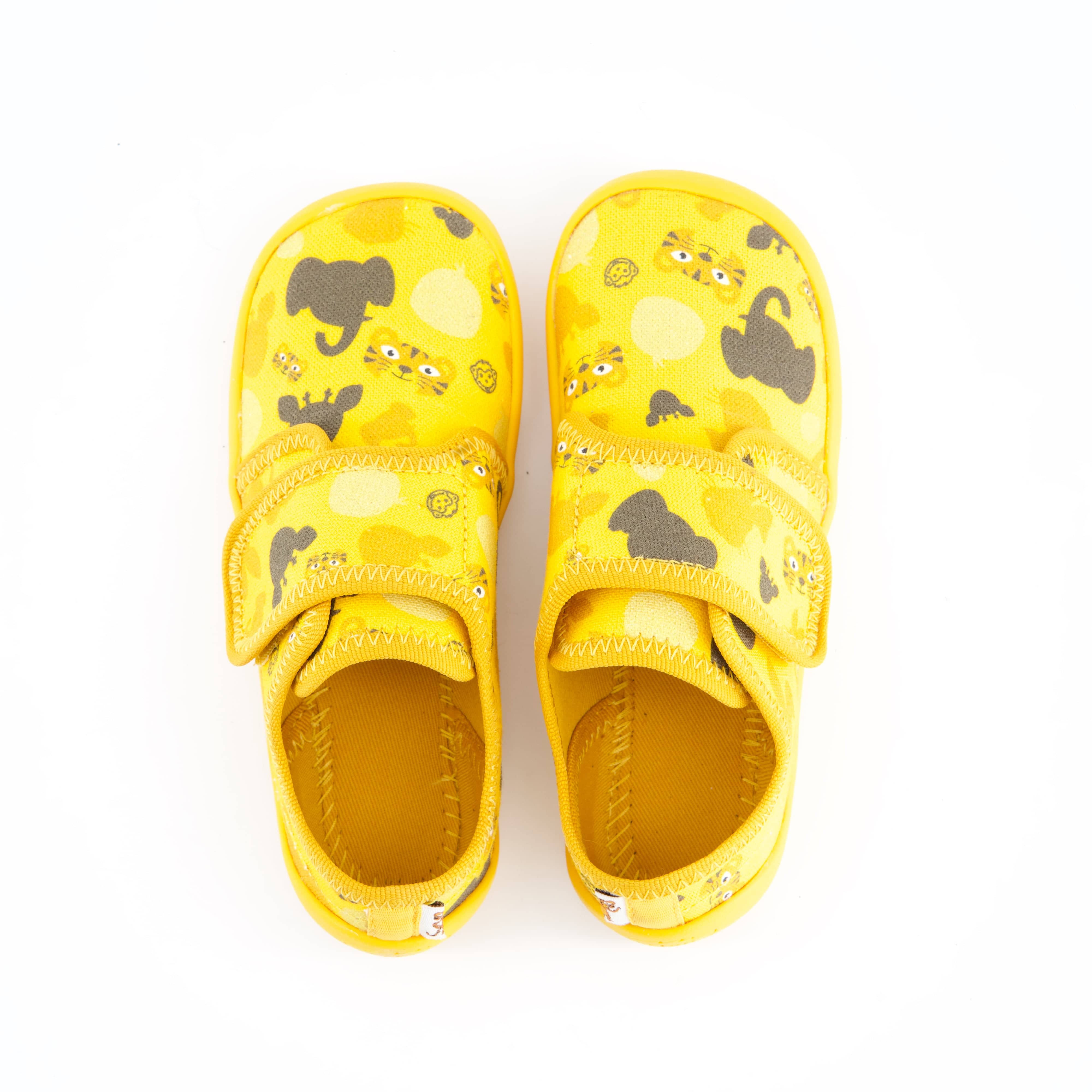 Affenzahn Burschenschuhe - Hausschuh Hausschuh Baumwolle Molly Tiger