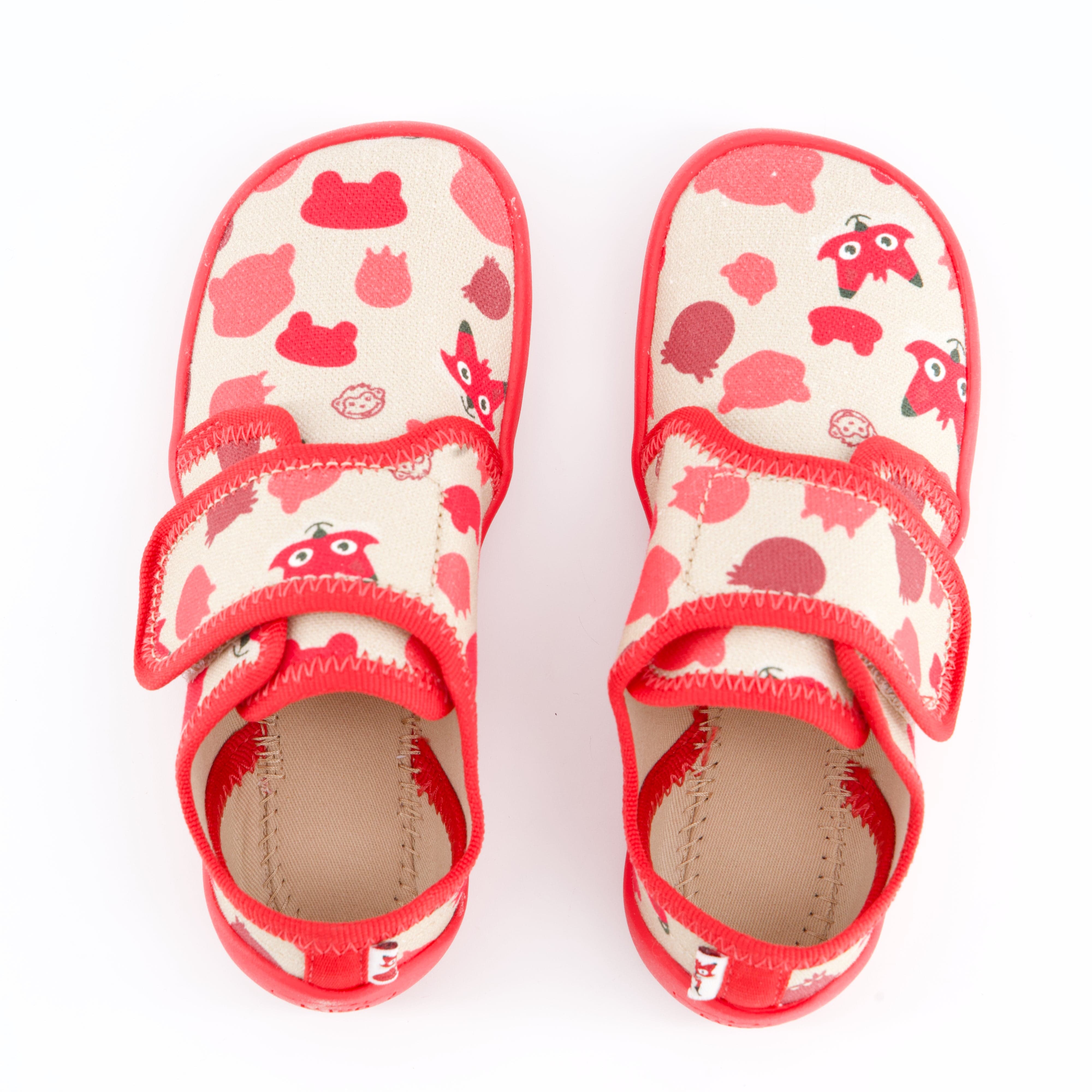 Affenzahn Burschenschuhe - Hausschuh Hausschuh Hausschuh Baumwolle Movy Fuchs