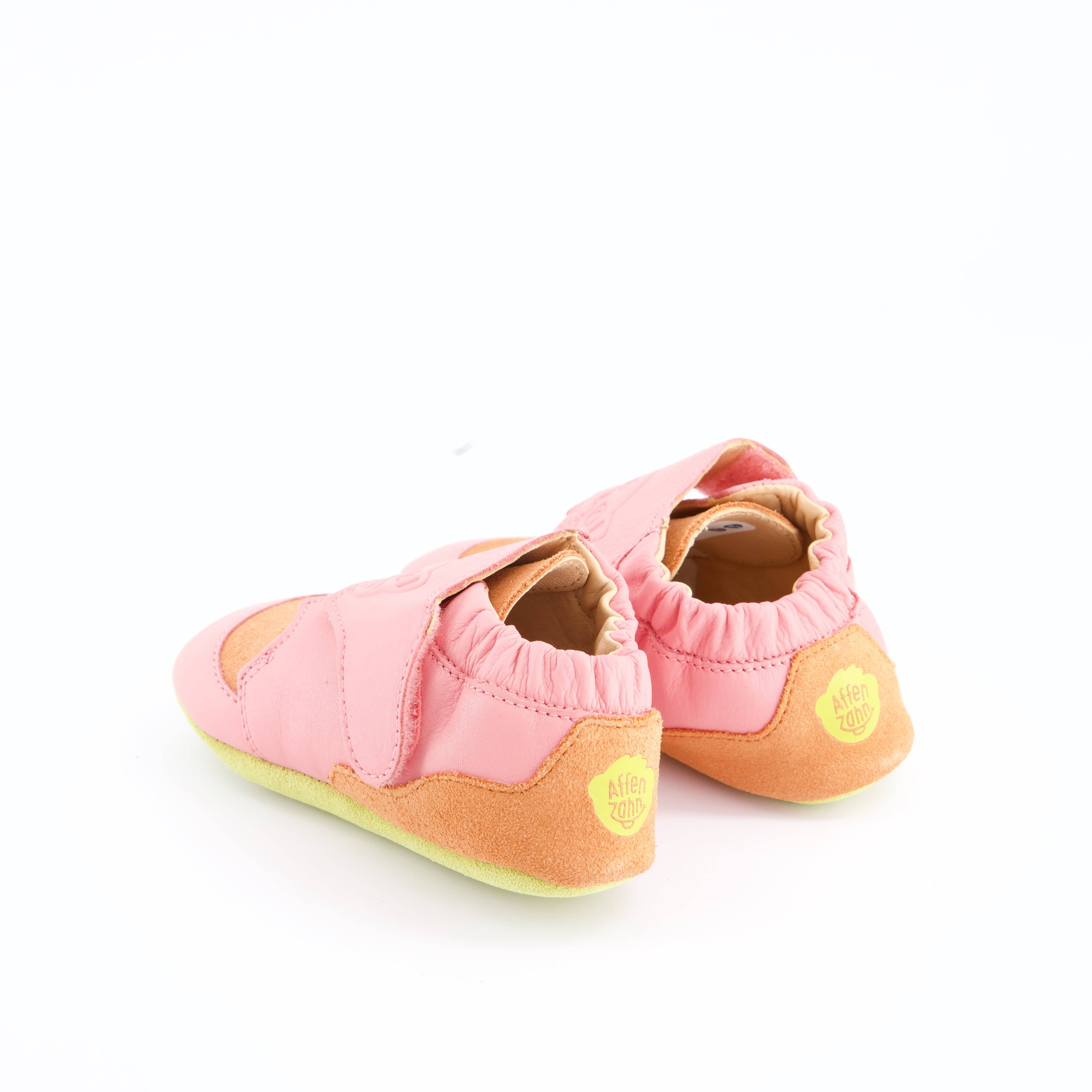 Affenzahn Burschenschuhe - Hausschuh Hausschuh Krabbelschuh Leder Crawly Katze