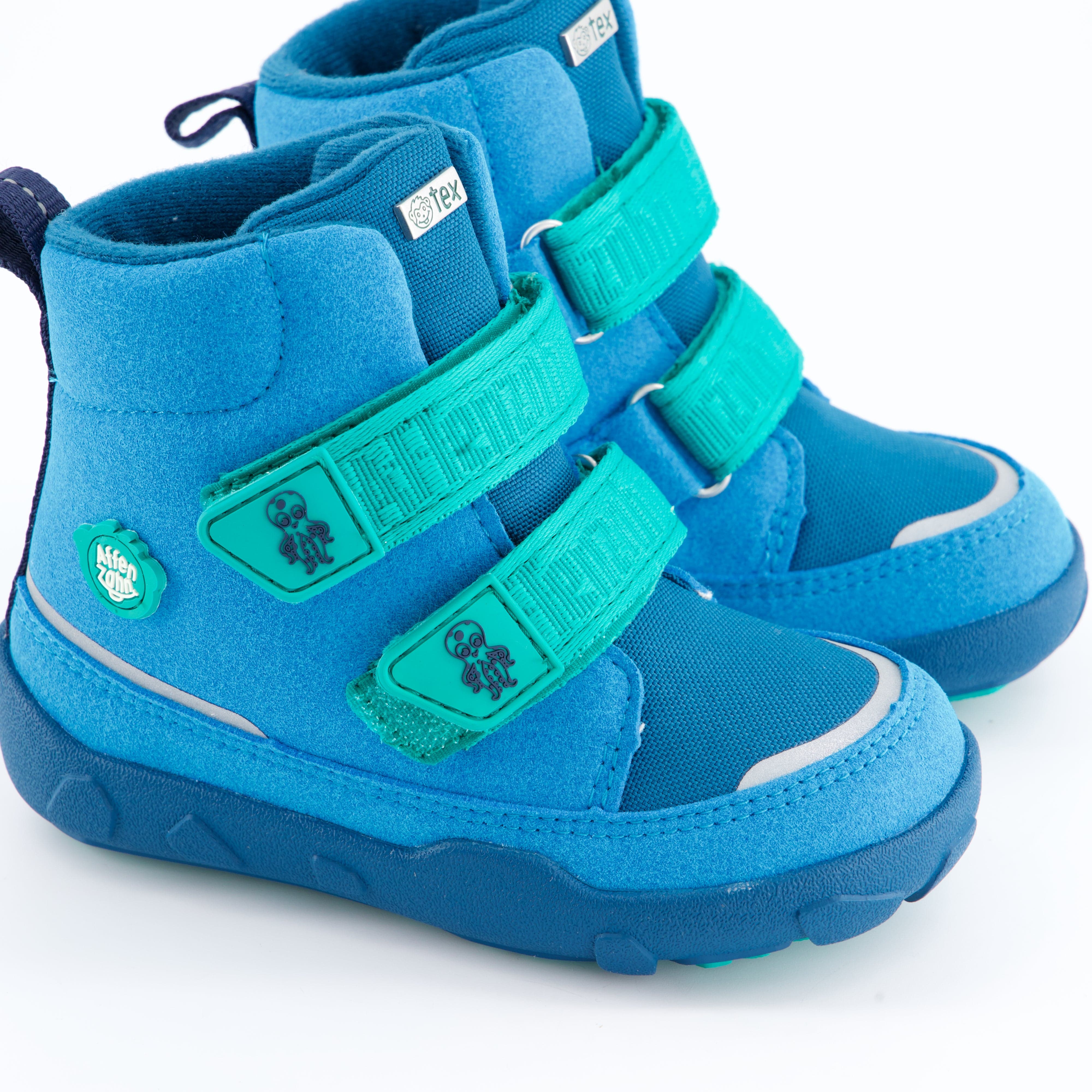 Affenzahn Burschenschuhe - Winterstiefel Winterstiefel Vegan Comfy Oktopus