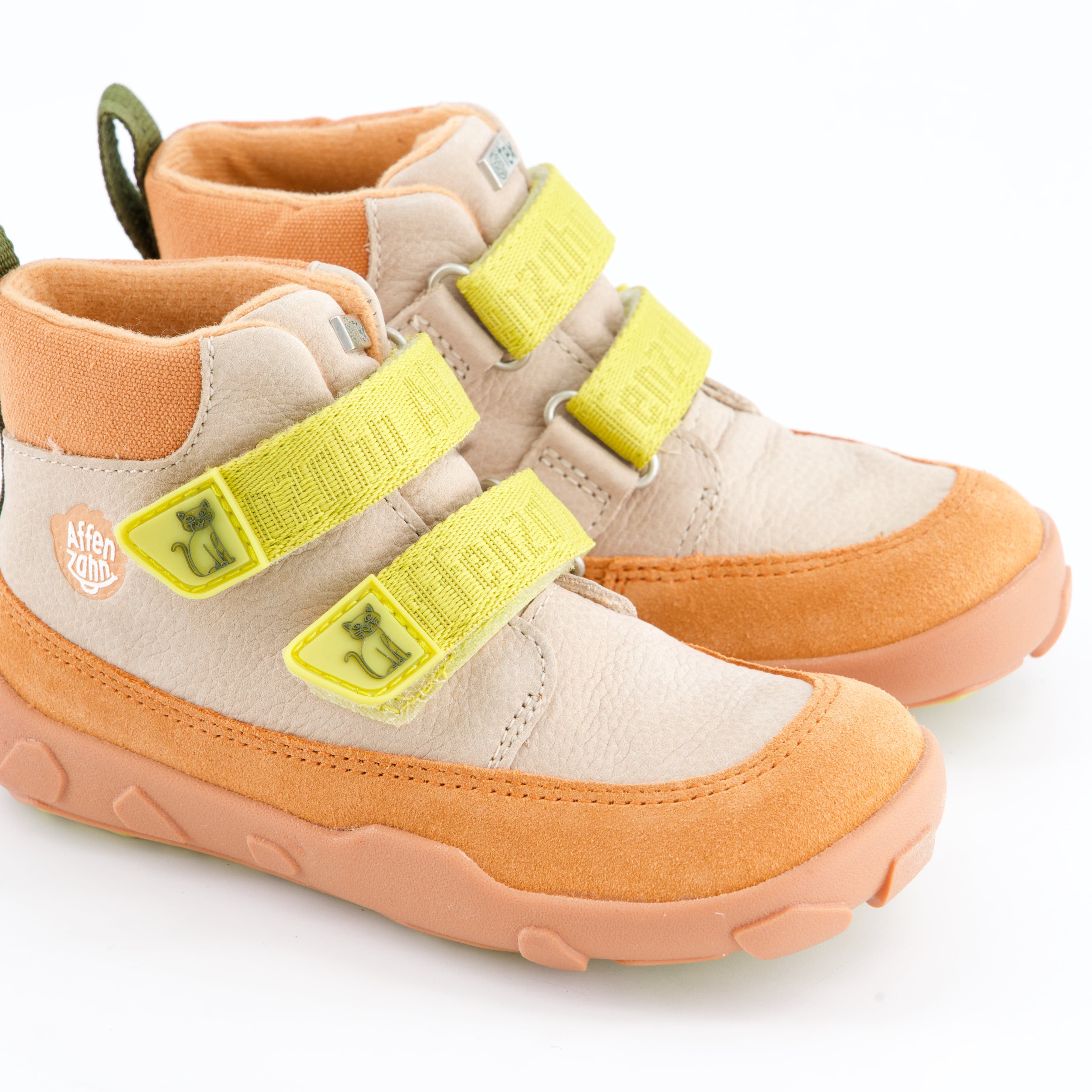 Affenzahn Mädchenschuhe - Boots Boots Leder Friendy Katze