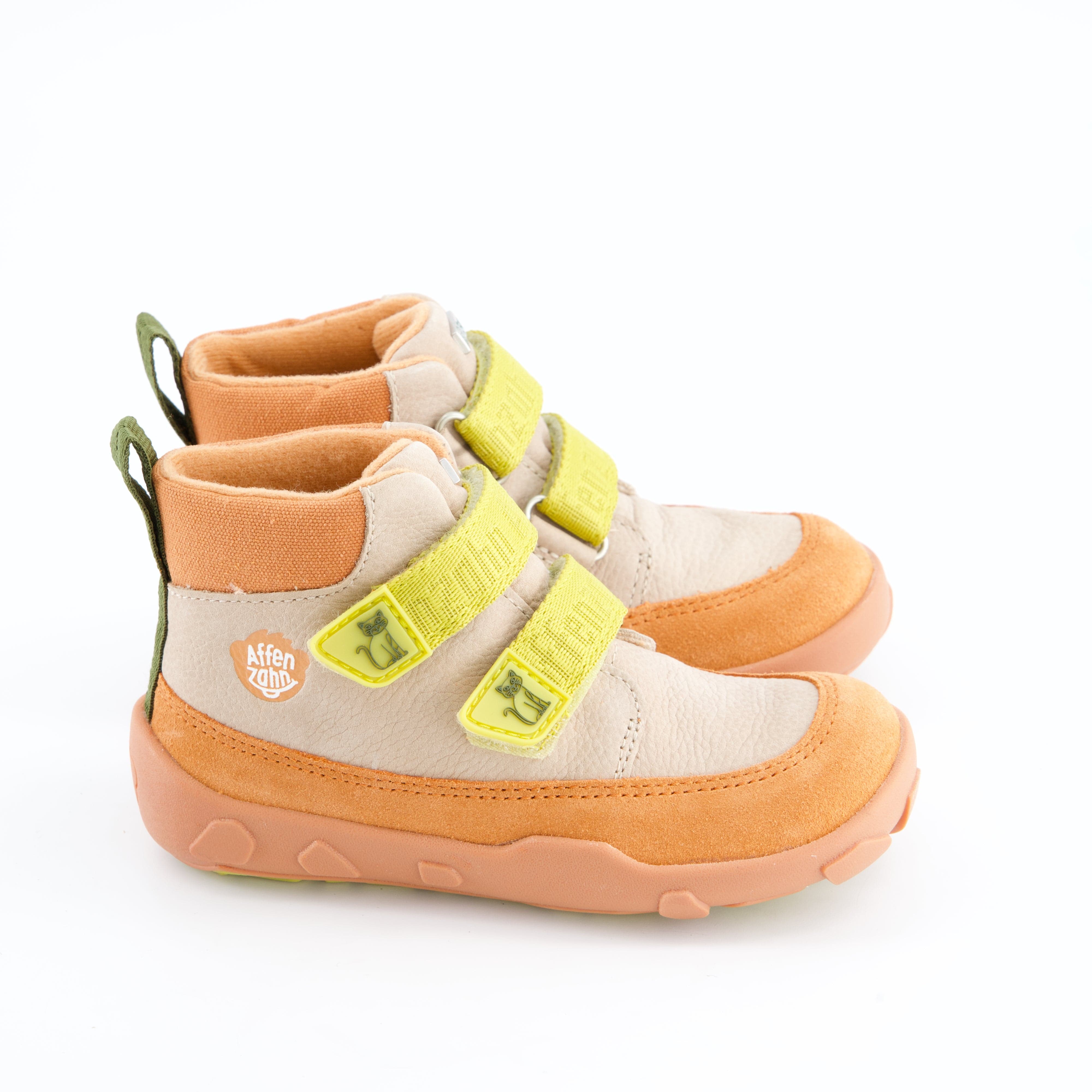 Affenzahn Mädchenschuhe - Boots Boots Leder Friendy Katze
