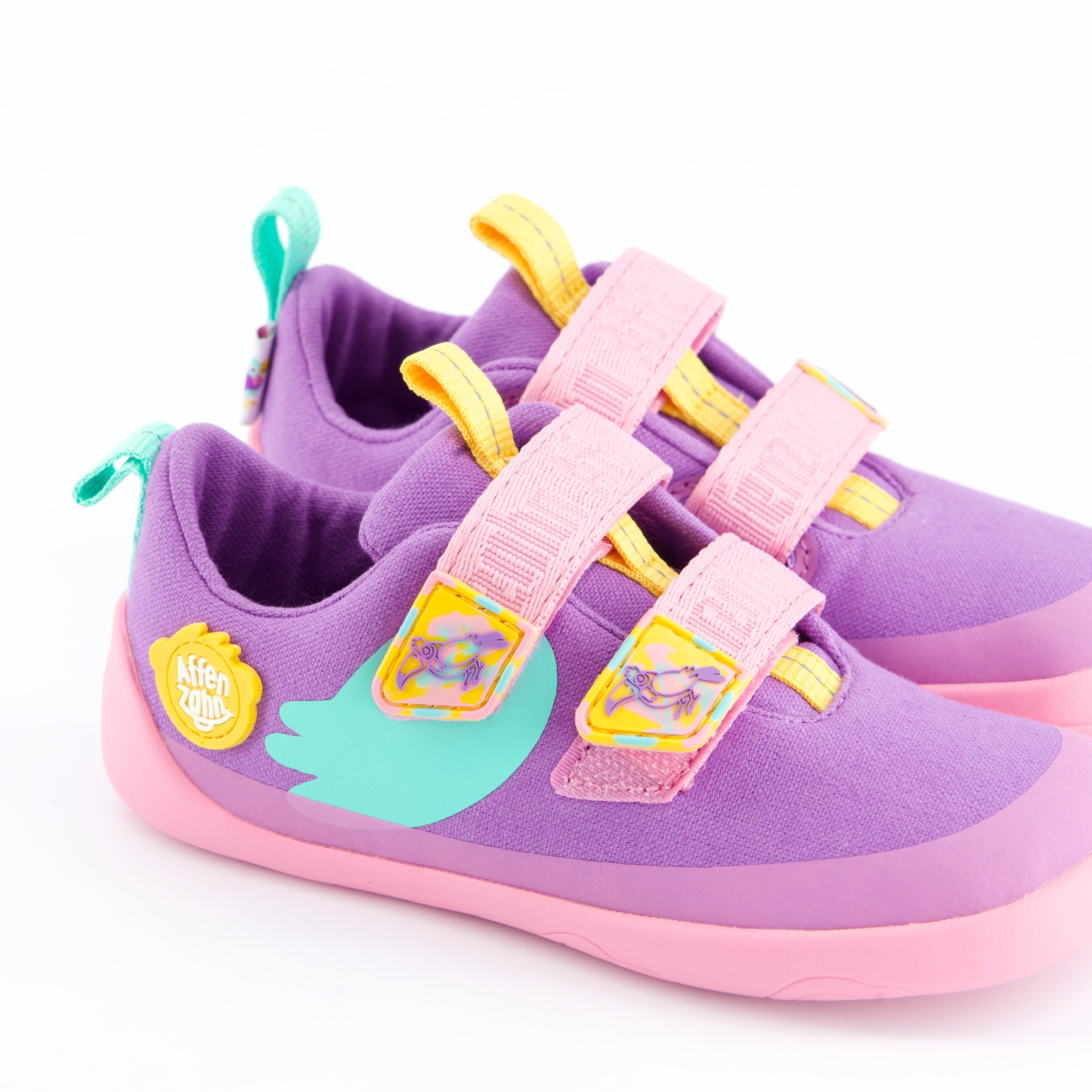 Affenzahn Mädchenschuhe - Halbschuh Halbschuh Halbschuh Baumwolle Lucky Kreativ Tukan