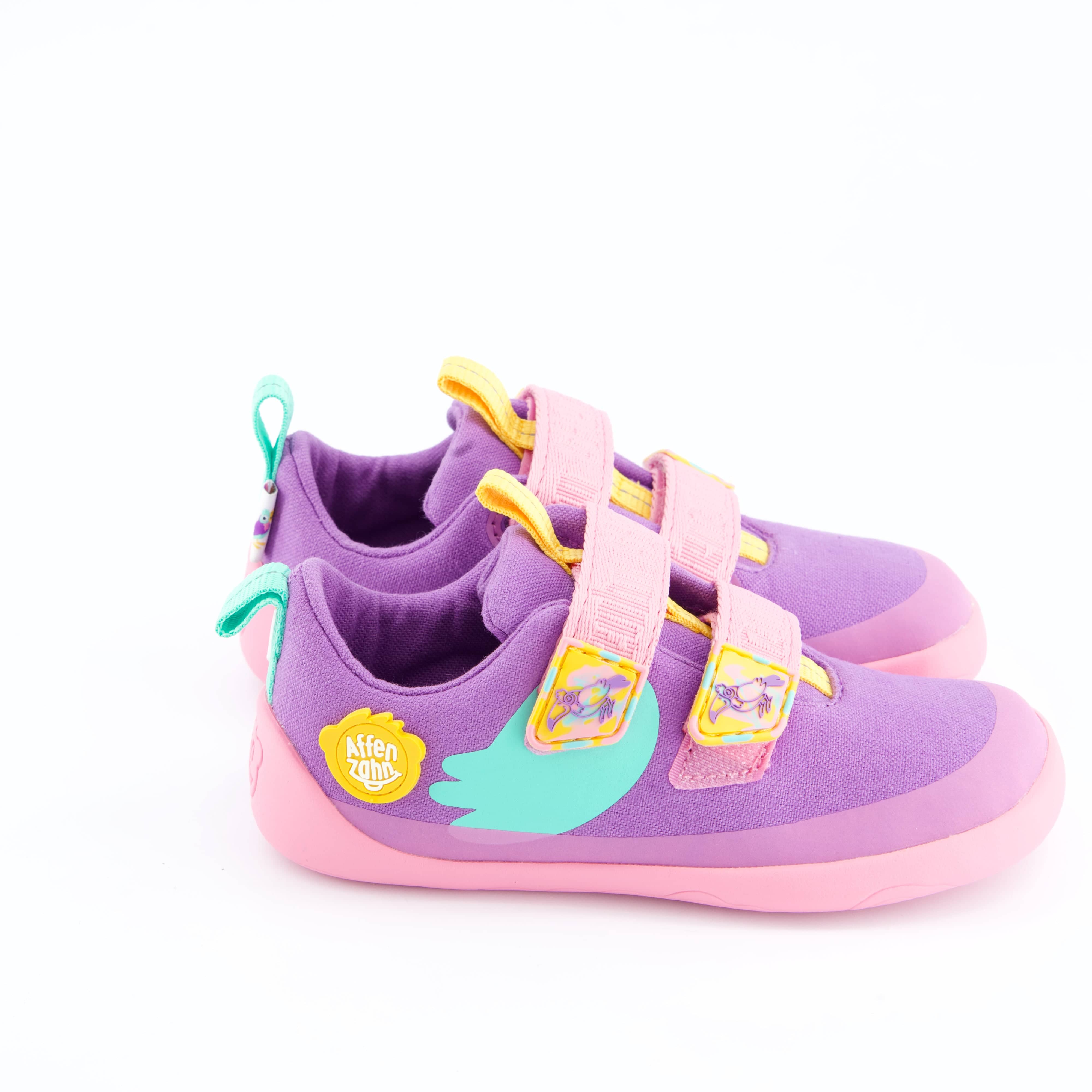 Affenzahn Mädchenschuhe - Halbschuh Halbschuh Halbschuh Baumwolle Lucky Kreativ Tukan