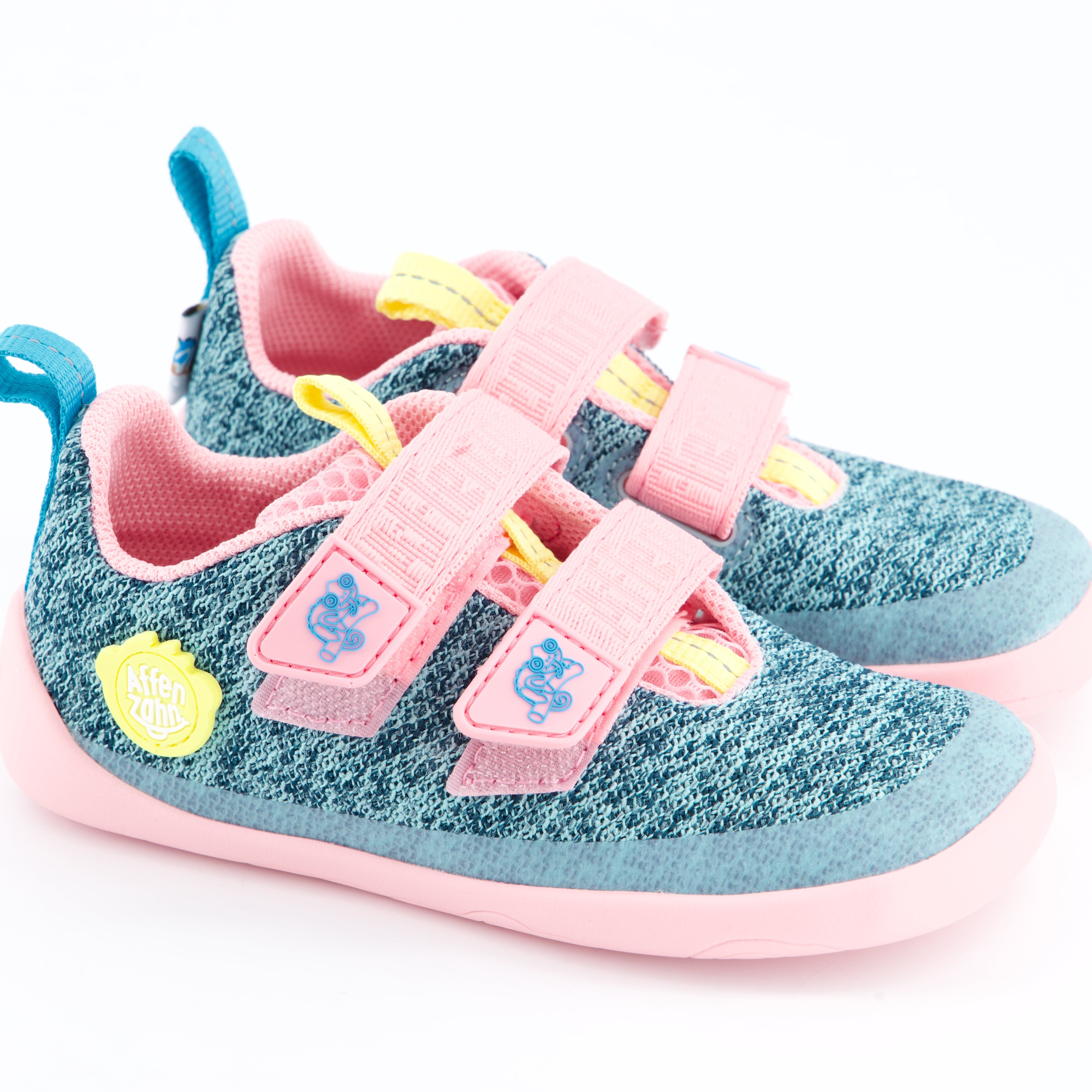 Affenzahn Mädchenschuhe - Halbschuh Halbschuh Halbschuh Knit Happy Chamäleon